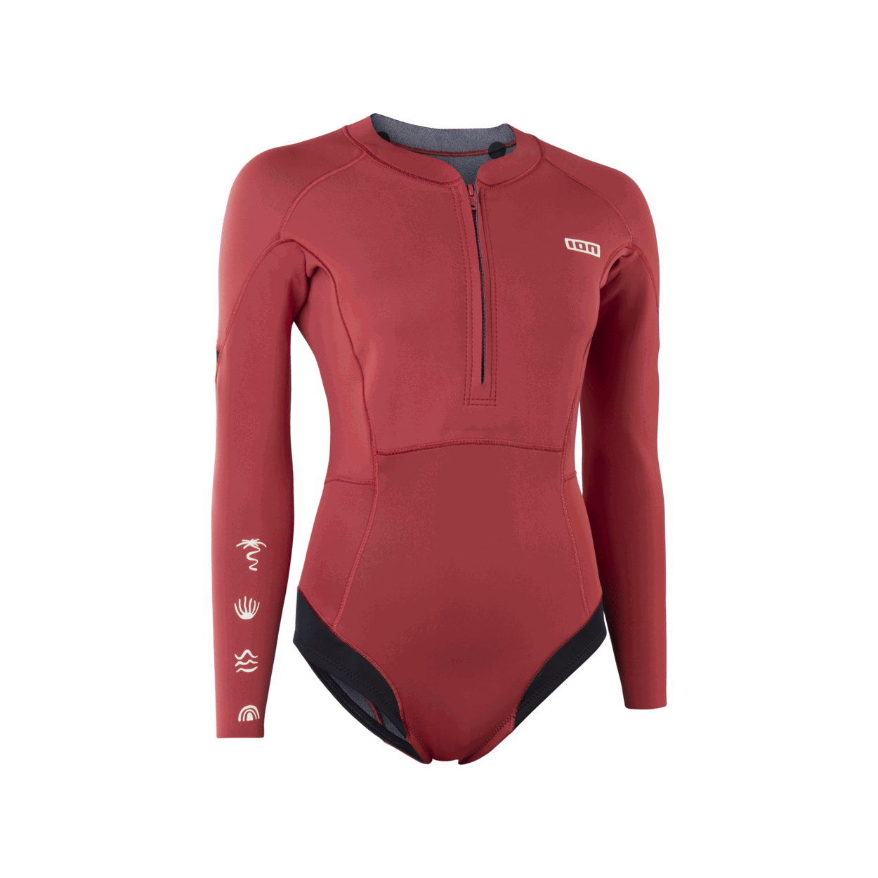 Amaze Hot Shorty 1.5 Ls Front Zip Women