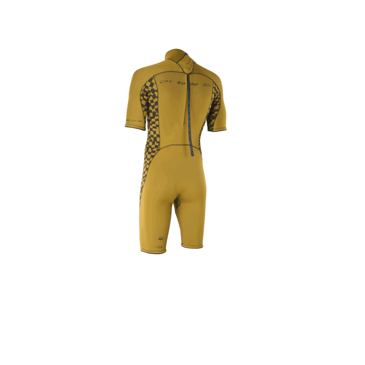 Seek Core 2/2 Shorty Ss Back Zip Men