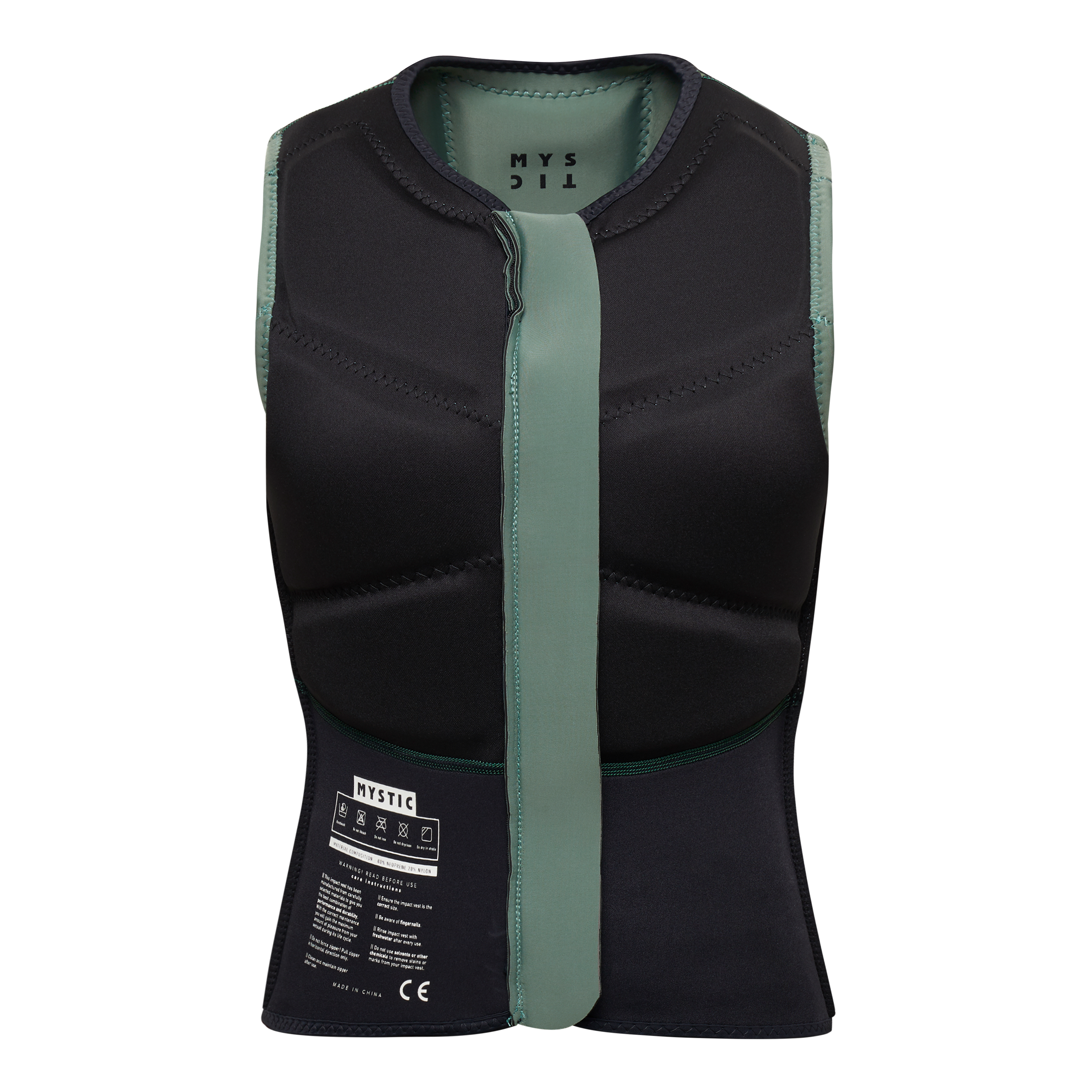 Star Impact Vest Fzip Women - Dark Olive