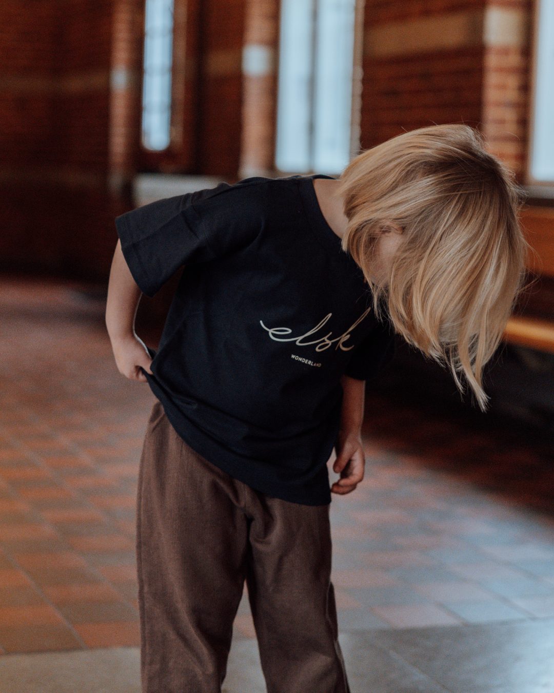 Signed Kids Brushed T-Shirt