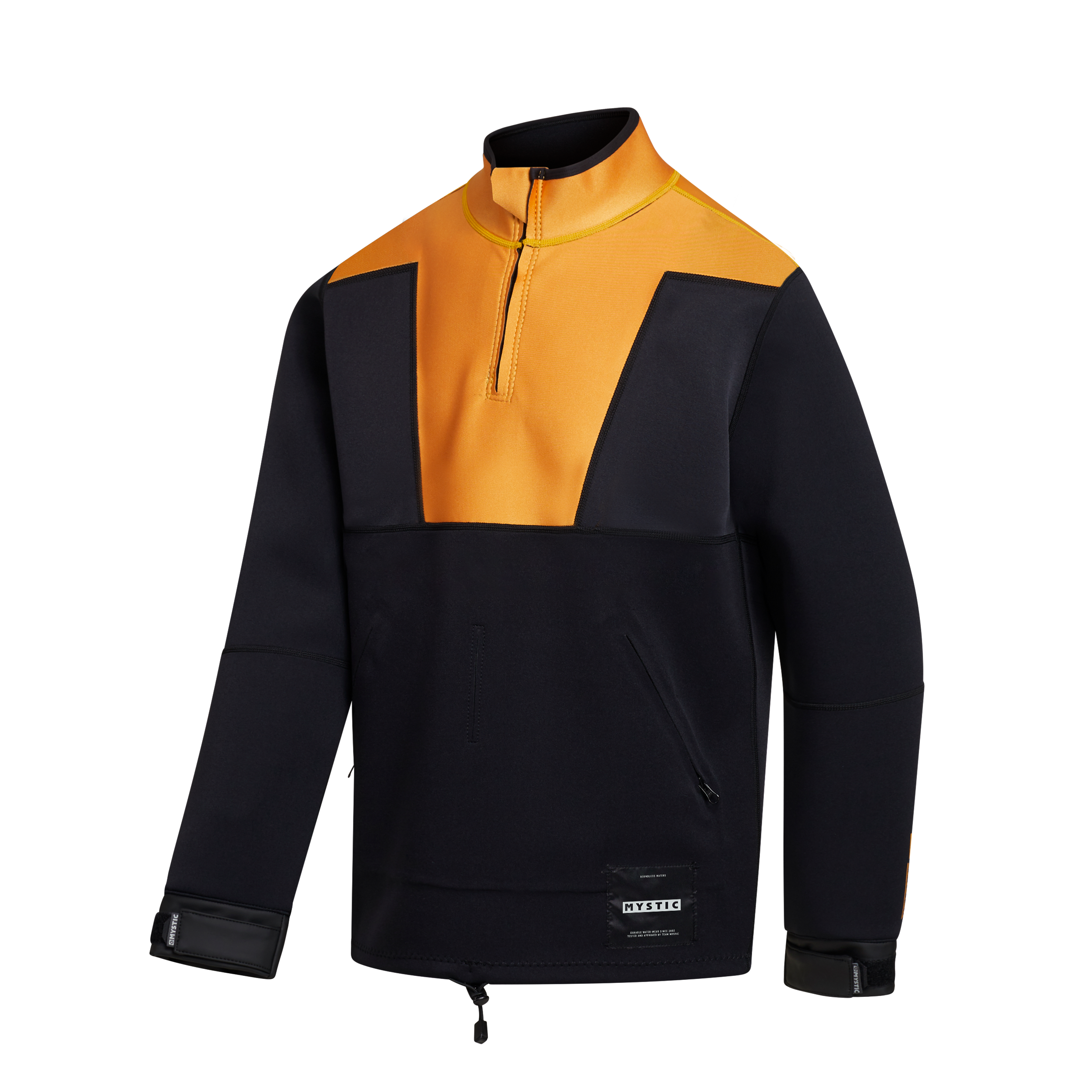 Mystic - Fulmar Neoprene Pullover 3/2mm - Retro Orange - 2023