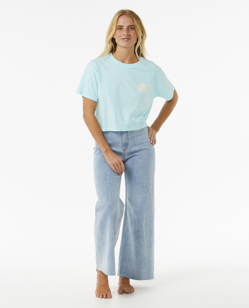 Wettie Icon Crop Short Sleeve Tee