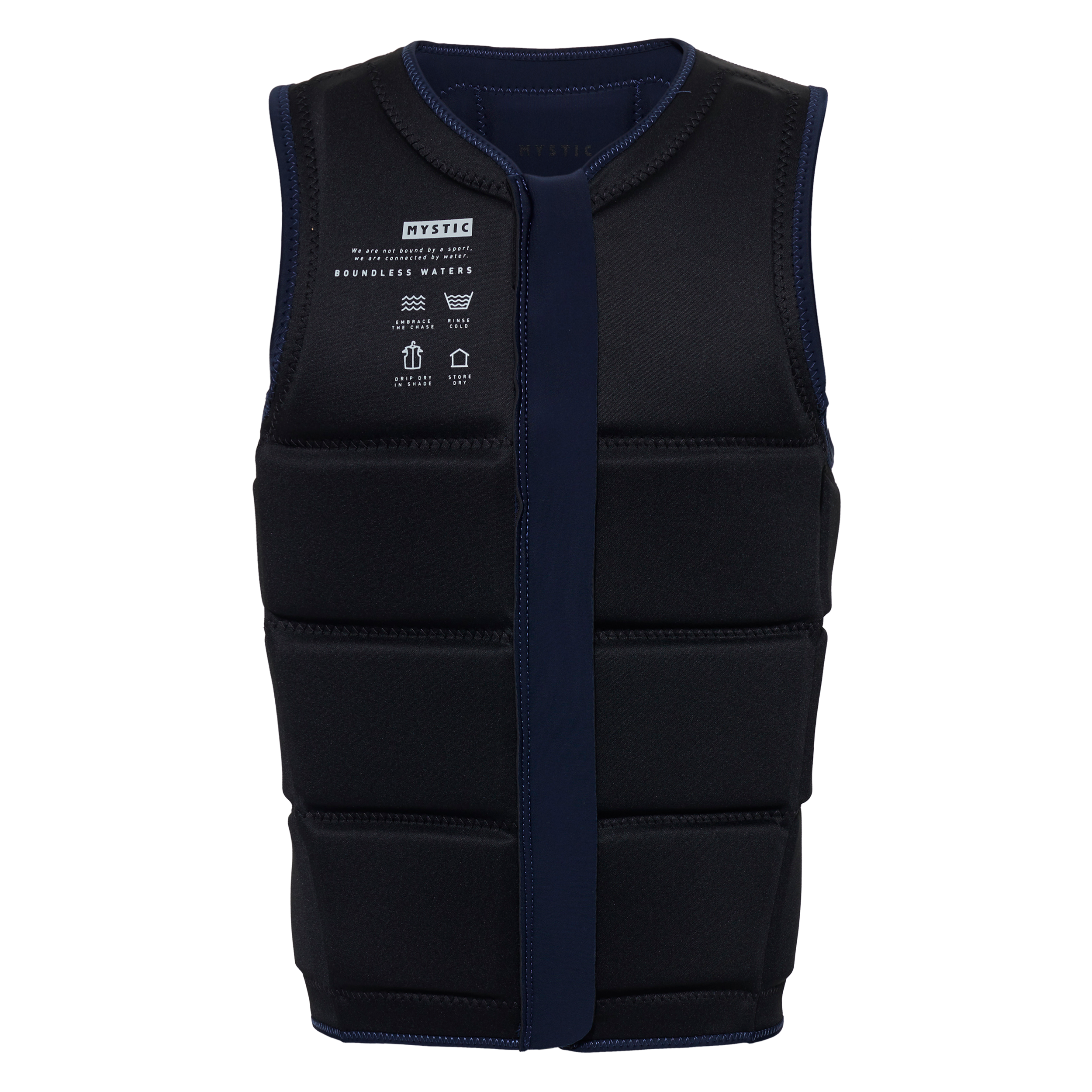 Star Impact Vest Fzip Wake - Navy
