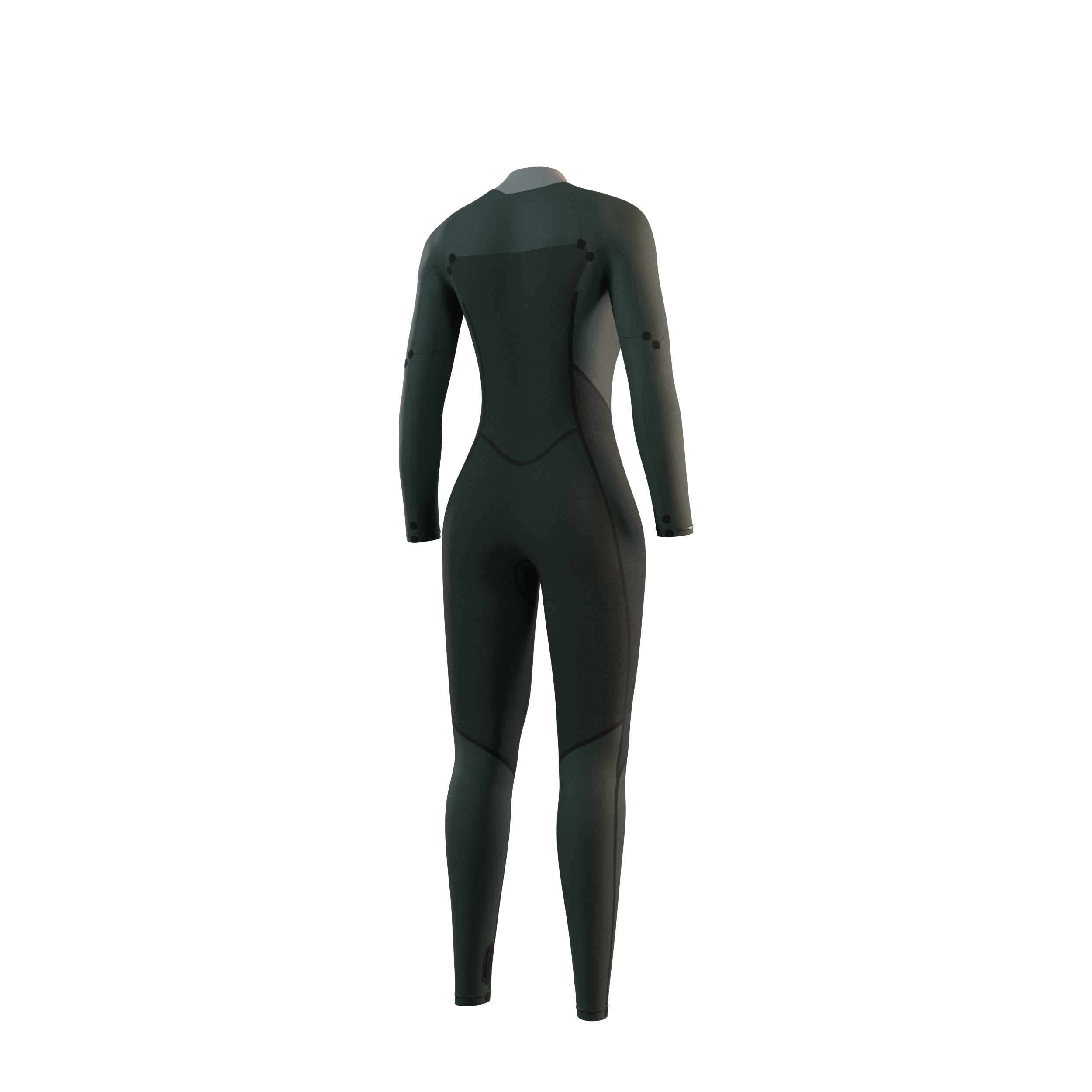 Mystic - Haven Fullsuit 4/3mm Double Fzip Women - 2025 - Black