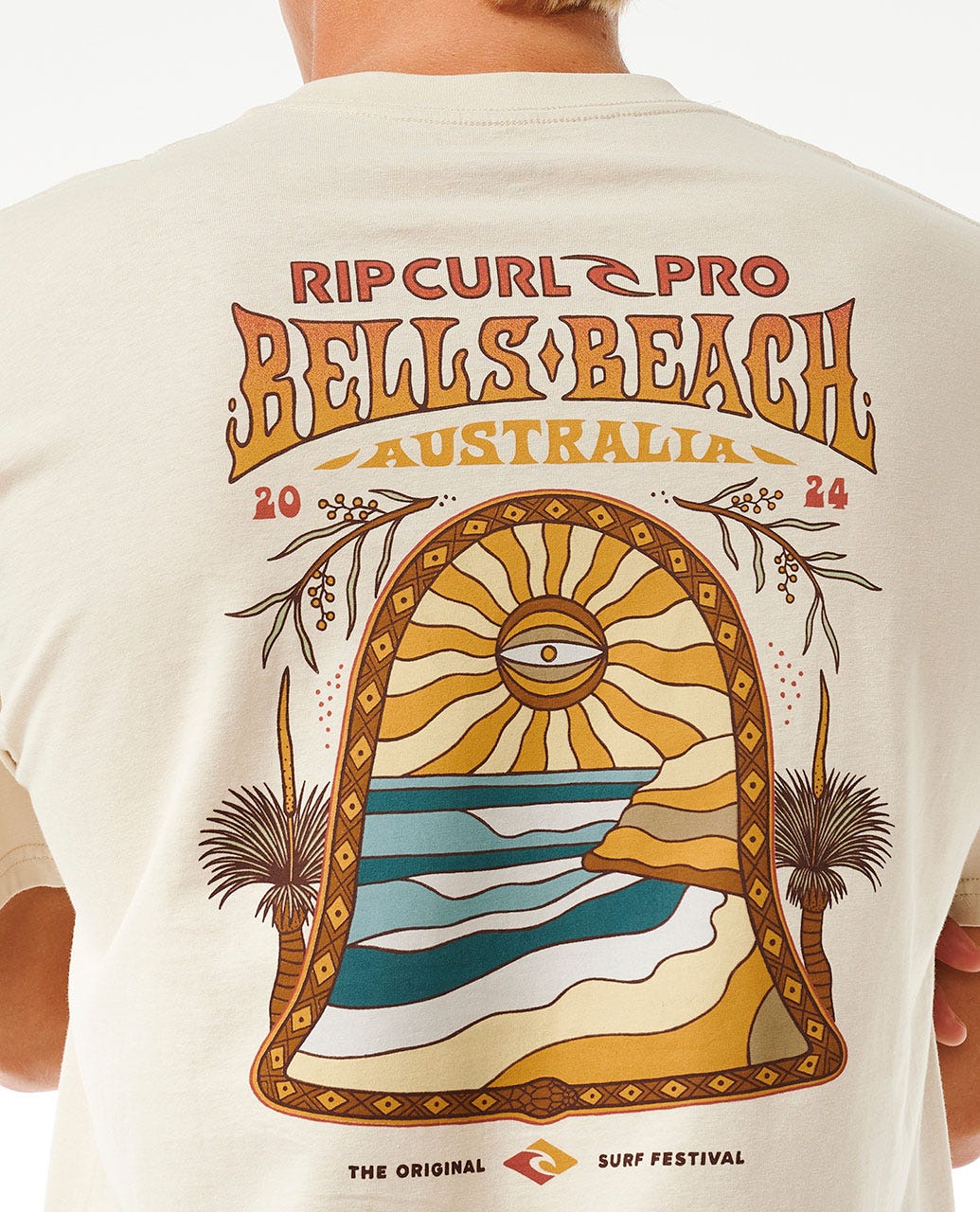 Rip Curl Pro Bells Beach 2024 Line Up Short Sleeve Tee