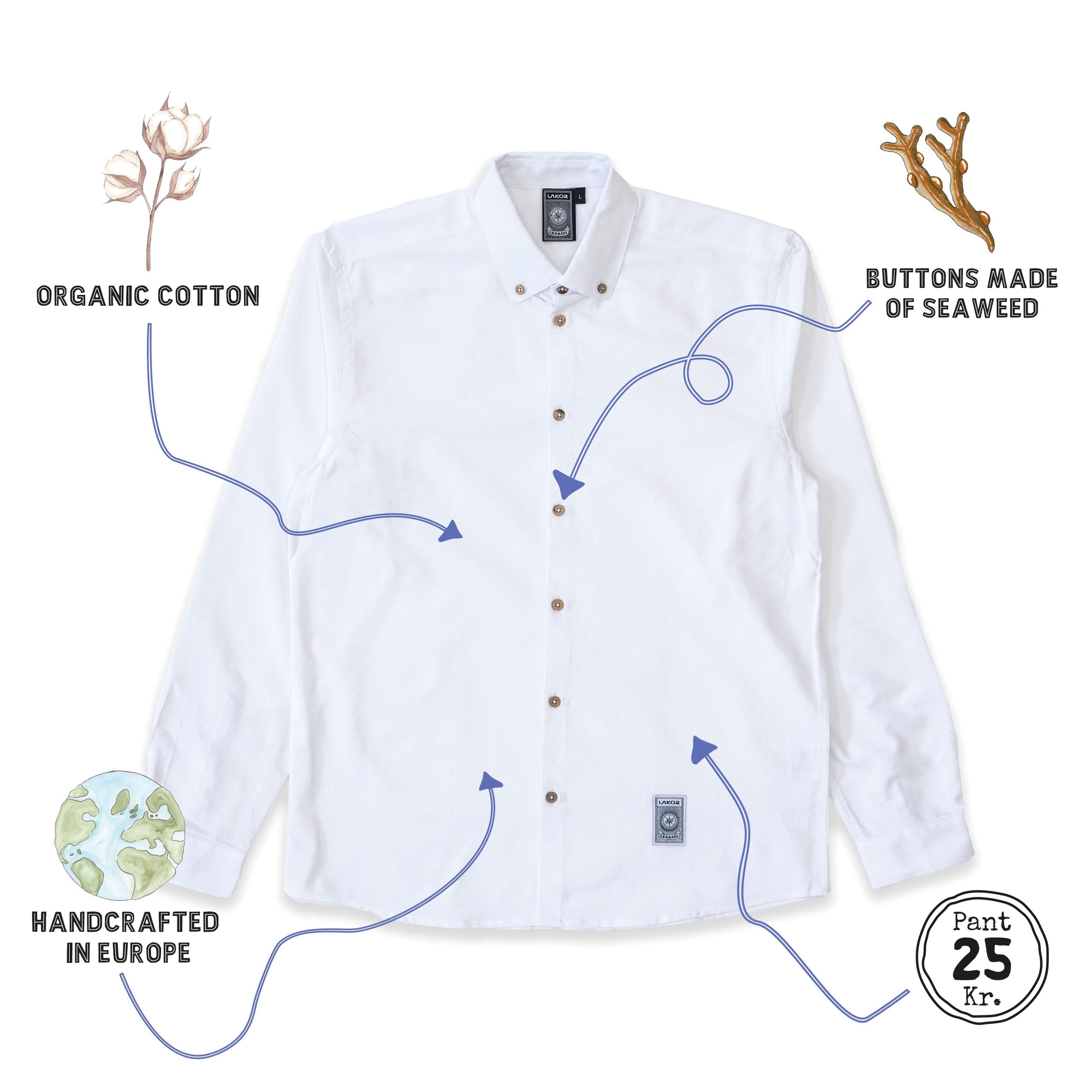 Oxford Shirt (White)