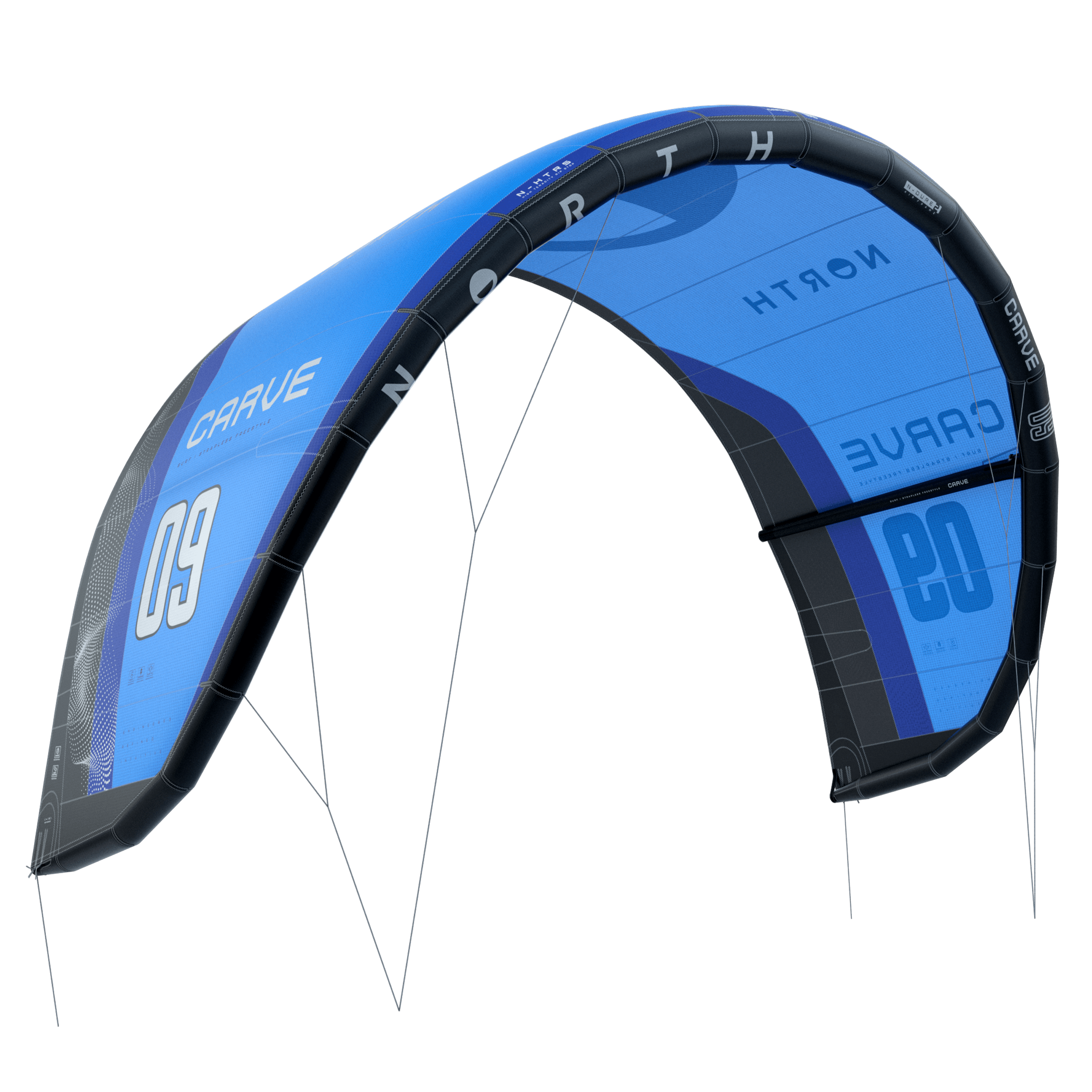 Carve Kite - Pacific Blue