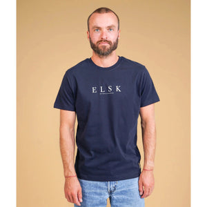 Pure Men's Brushed T-Shirt - Dark Navy