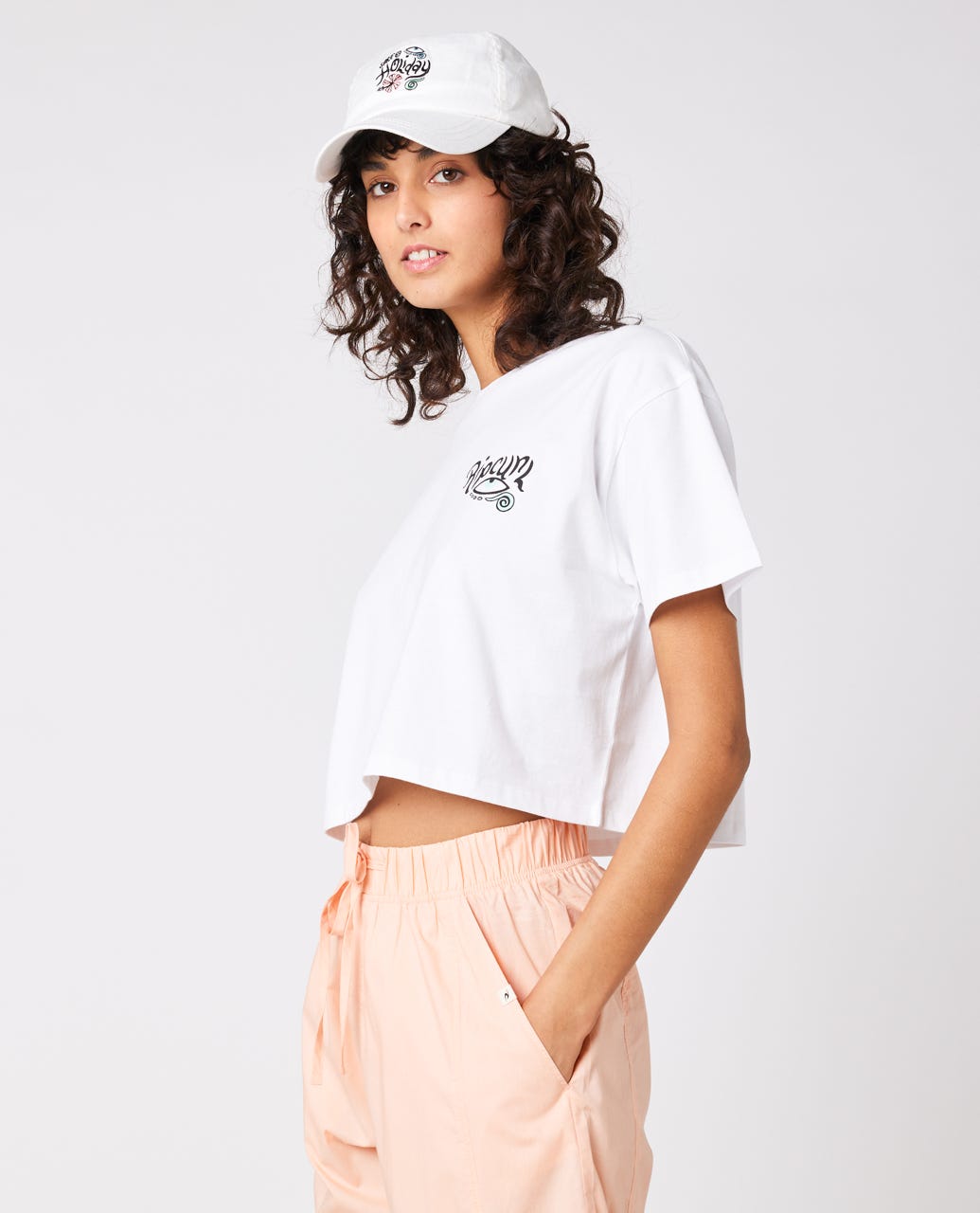 Paradiso Crop Short Sleeve Tee