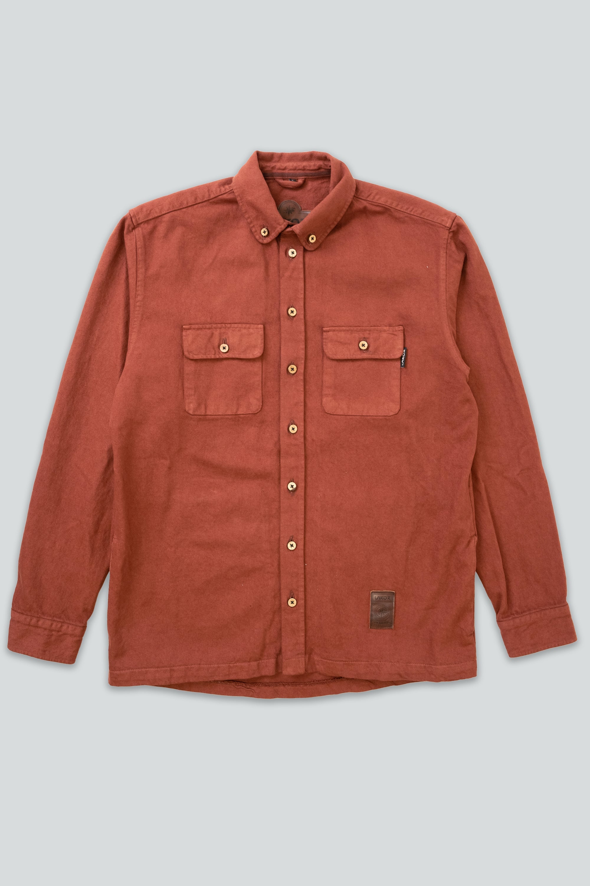 Knokkel Shirt (Redbrown)