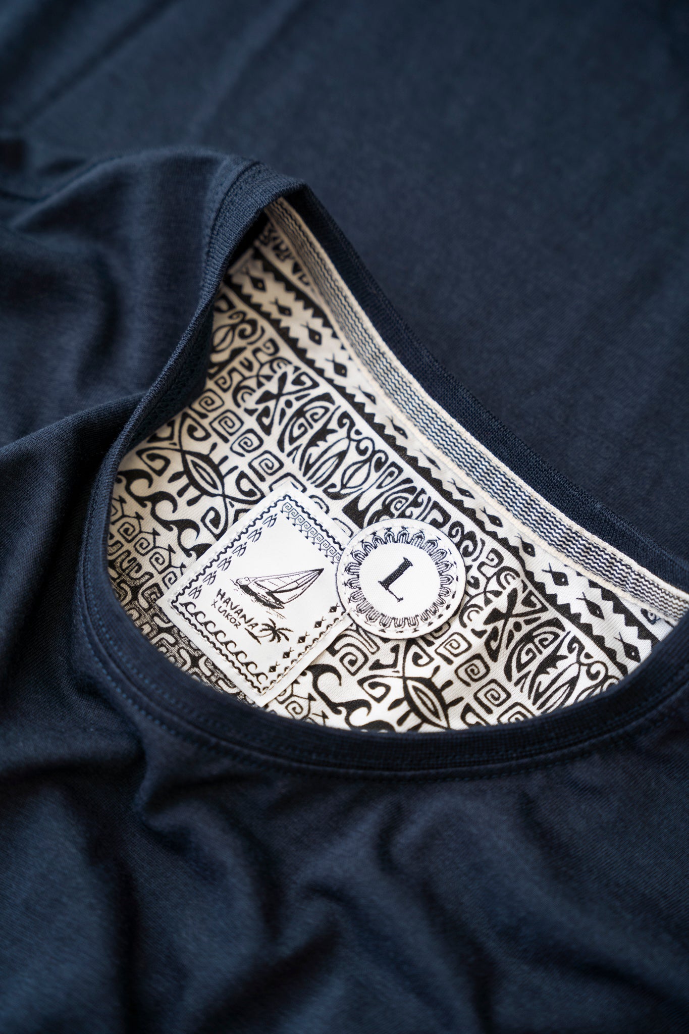 Havana Basic Tee (Navy)