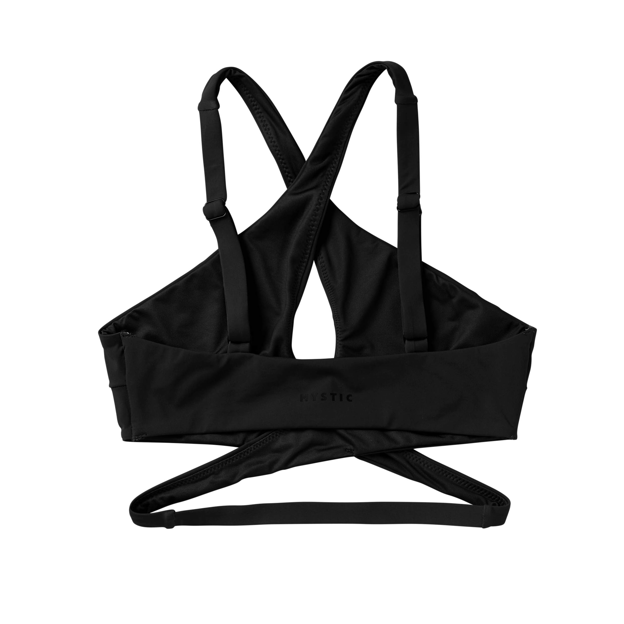 Mystic - Tora Surf Cross Bikini Top - Black