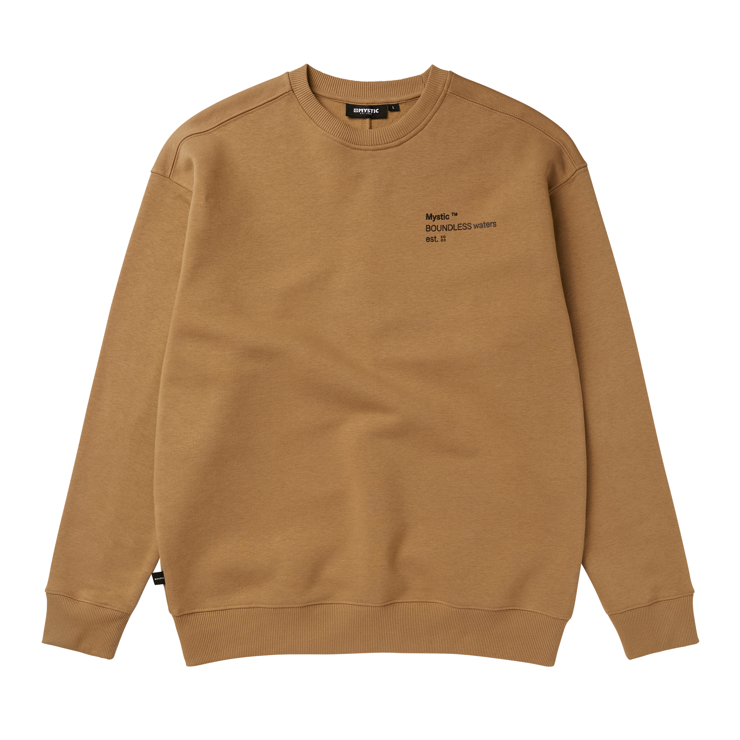 Mystic - Trademark Crew Sweat - Slate Brown
