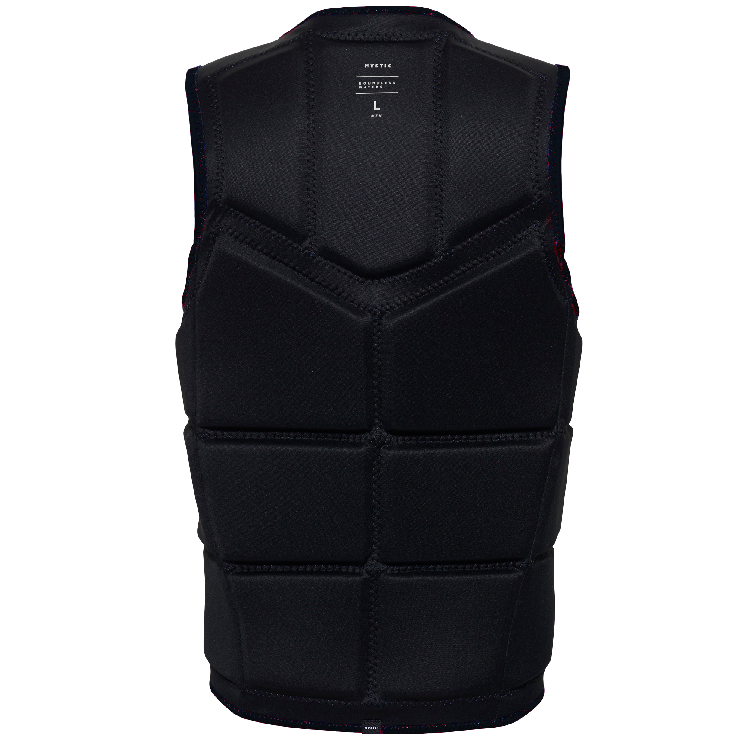 Brand Impact Vest Fzip Wake - Red
