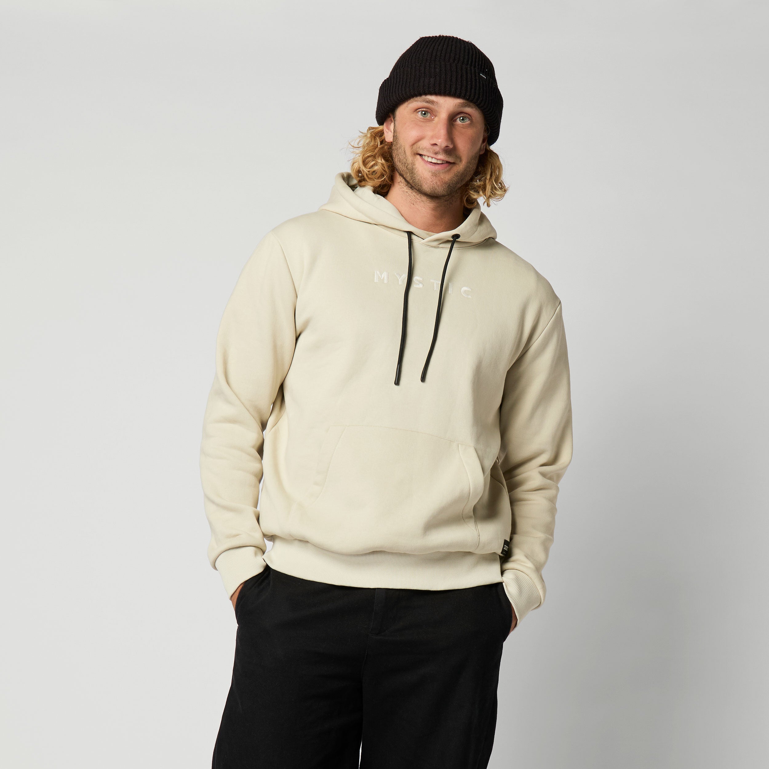 Mystic - Icon Hood Sweat - Sand