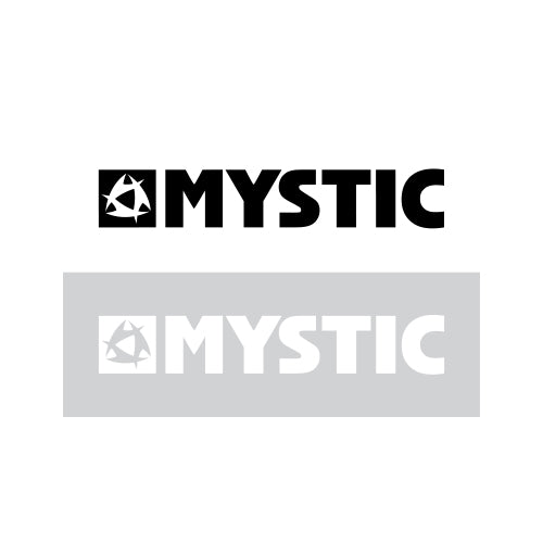 Mystic - Mystic Cut Out Sticker Small 165mmx28,5mm. (Set of 10) - White - 2021