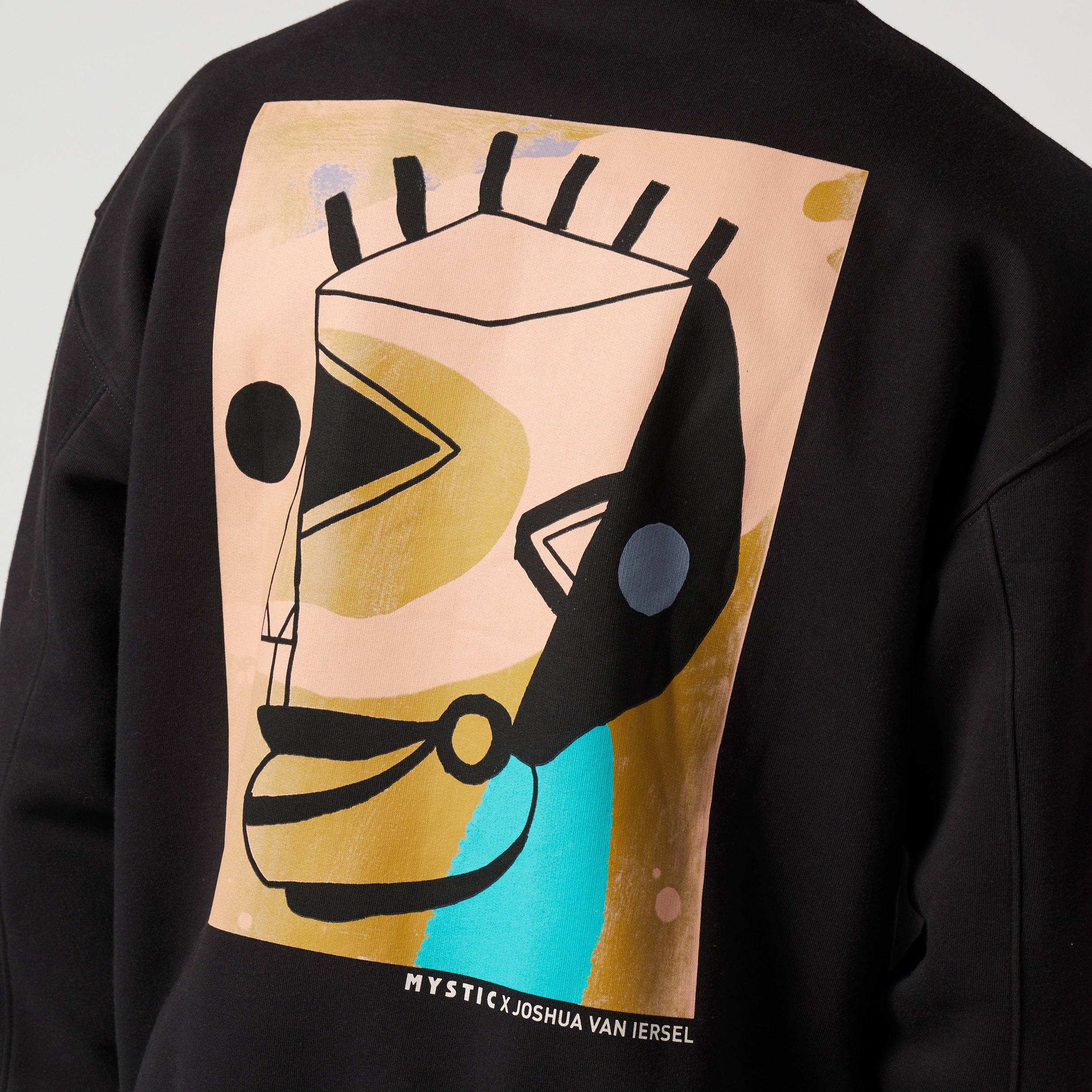 Mystic - The Joshua Crew Sweat - Black