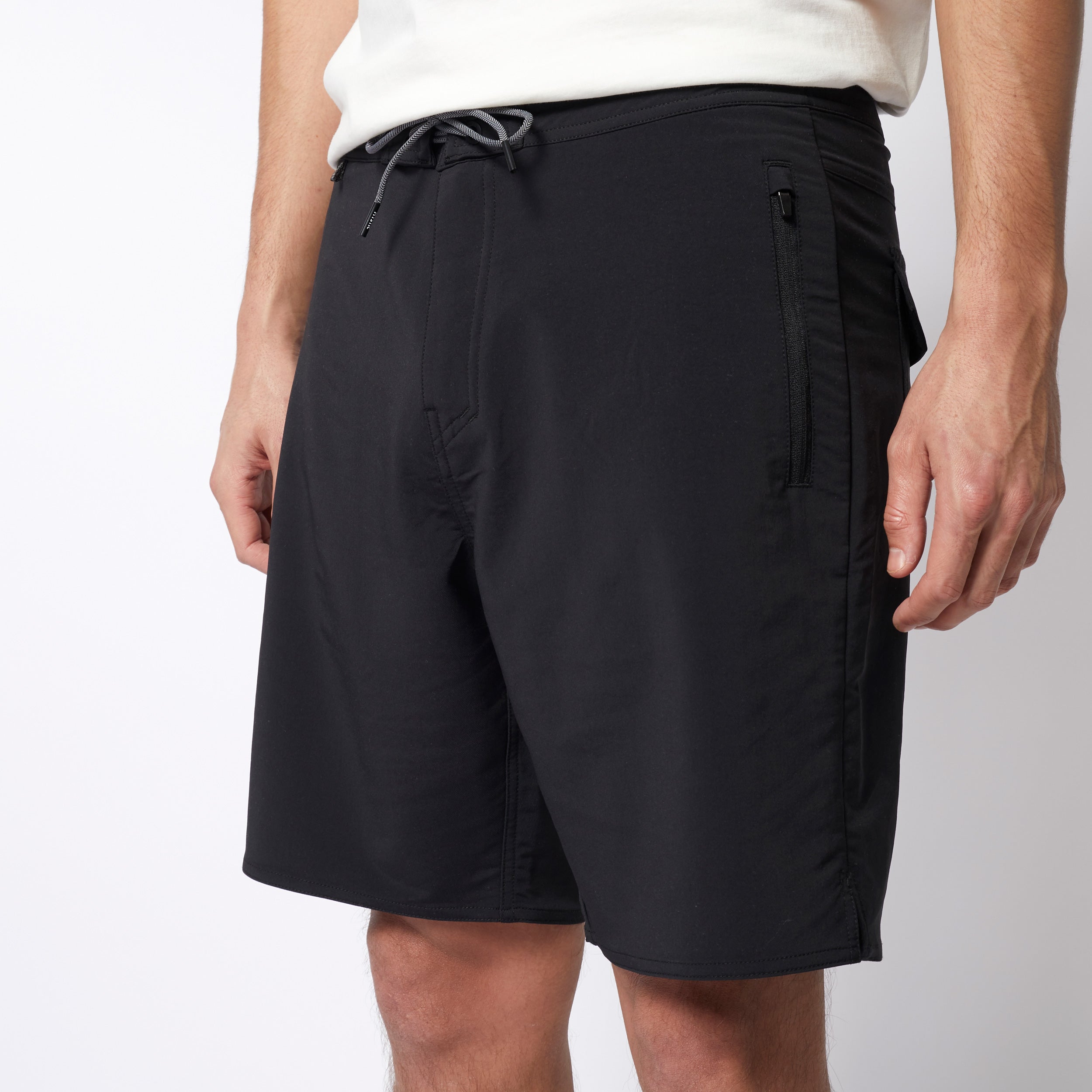 Mystic - Trail Hybrid Boardshort - Black