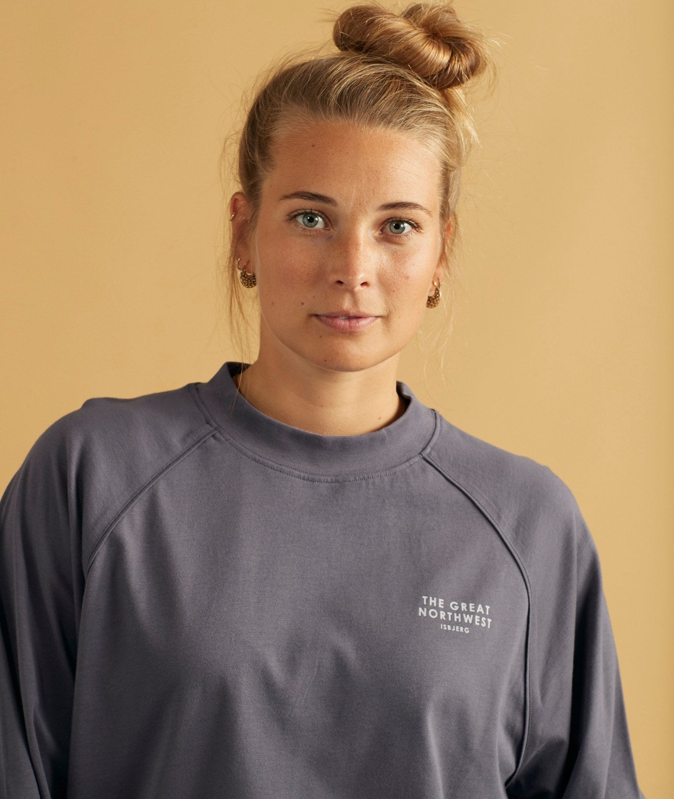 11057 | Elsk Isbjerg Bp Esther Women'S Ls Tee | Stone Purple