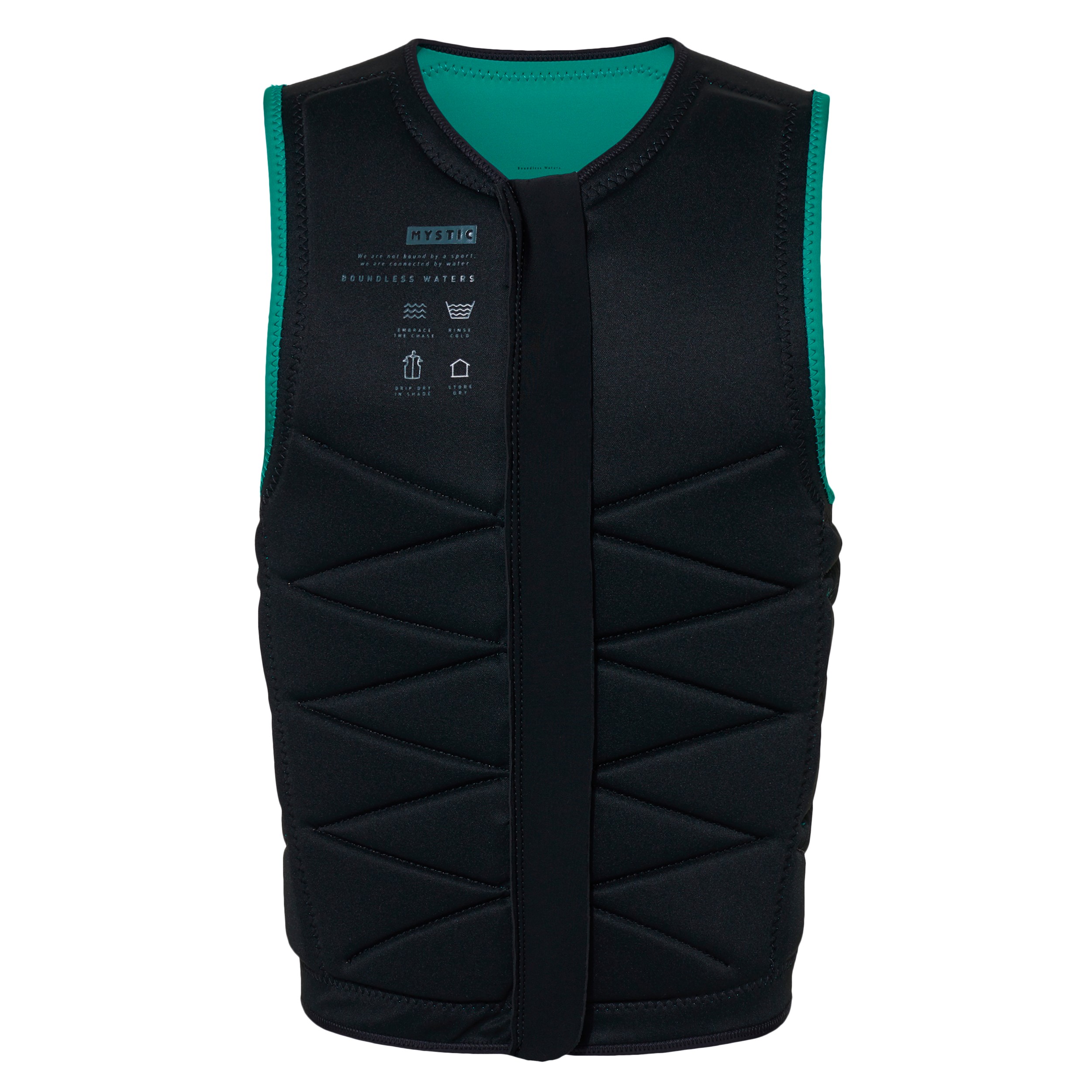Outlaw Impact Vest Fzip Wake 2024 - Green