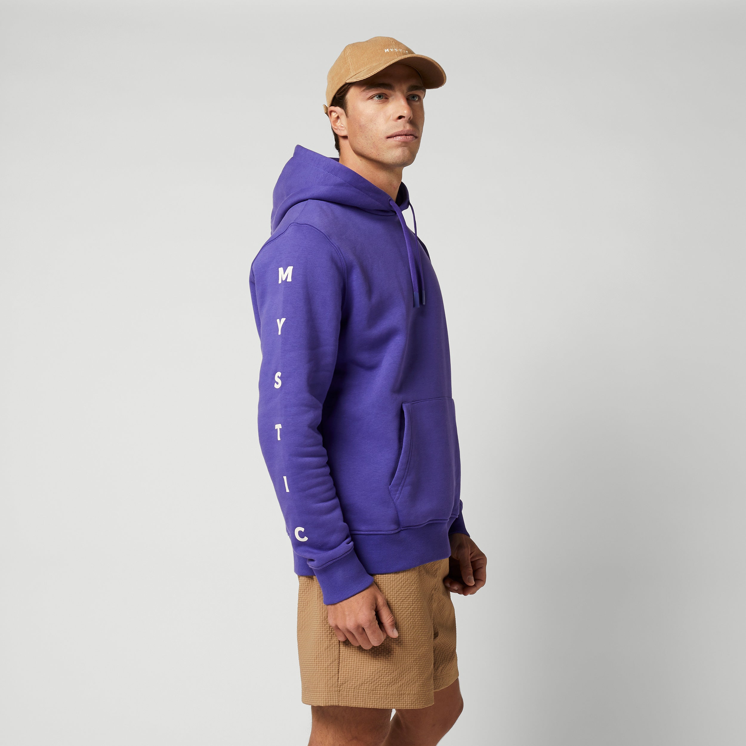 Mystic - Bolt Hood Sweat - Purple
