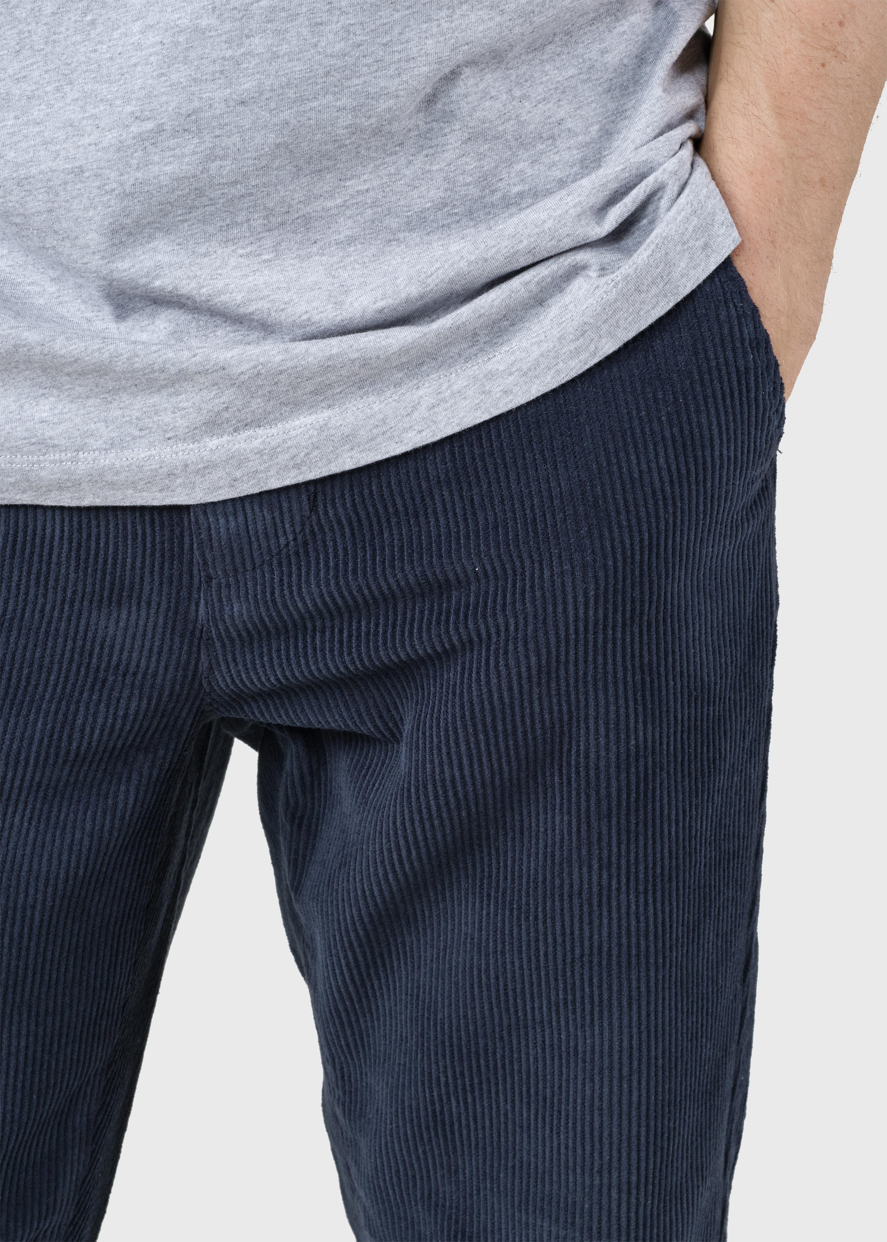 Allan Cord Pants - Navy
