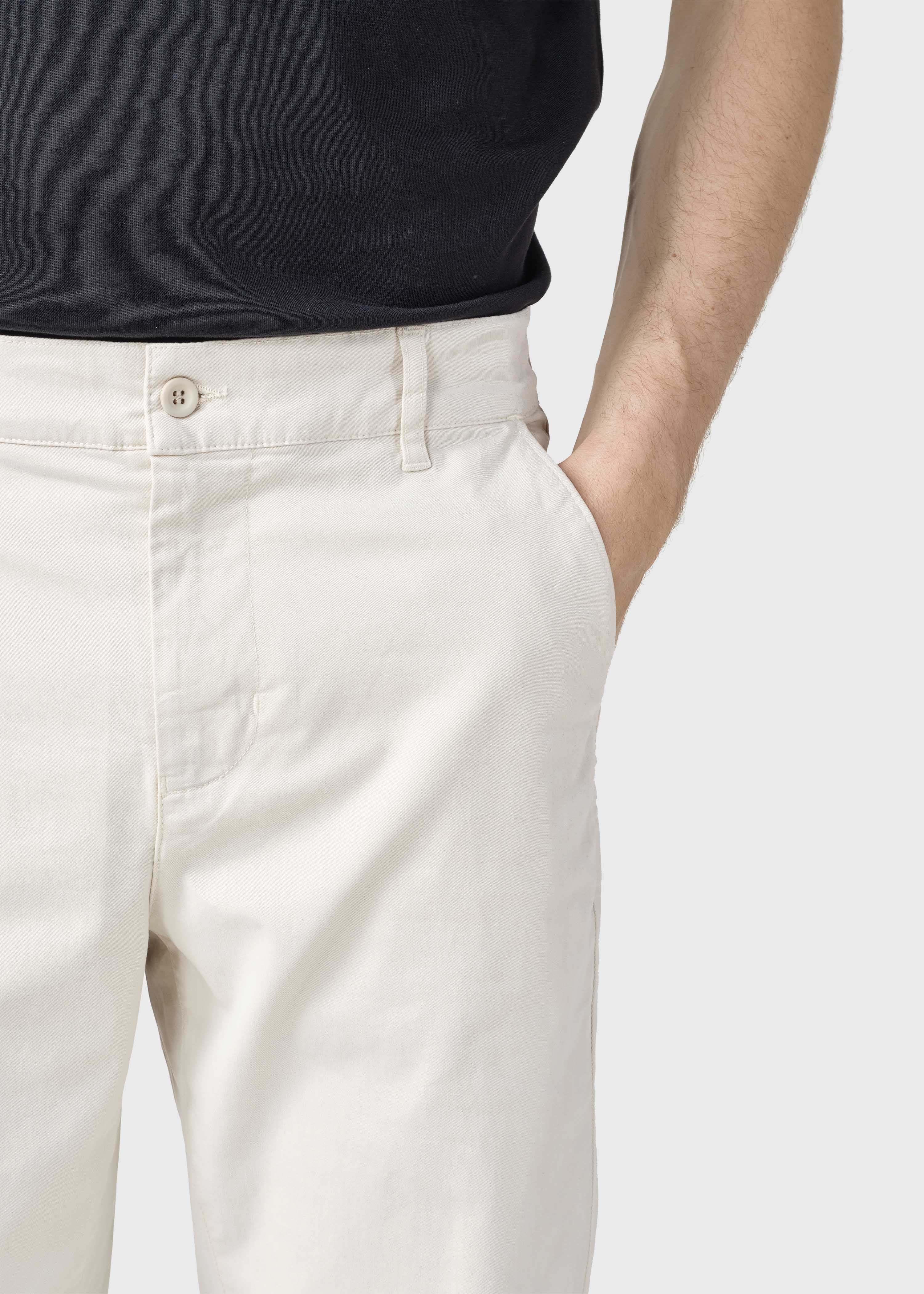 Allan Twill Pants - Pastel Sand