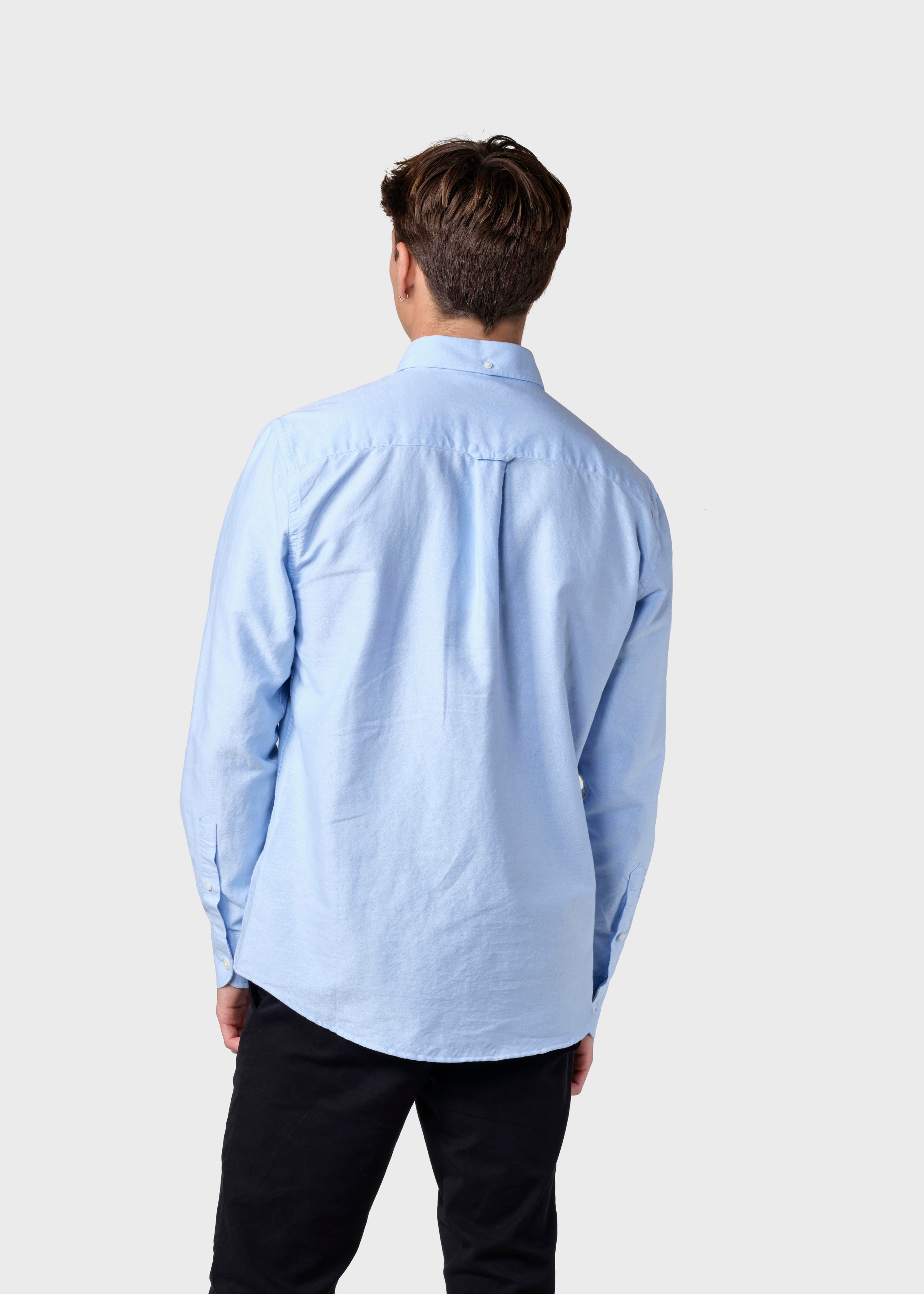 Basic Shirt - Blue Melange