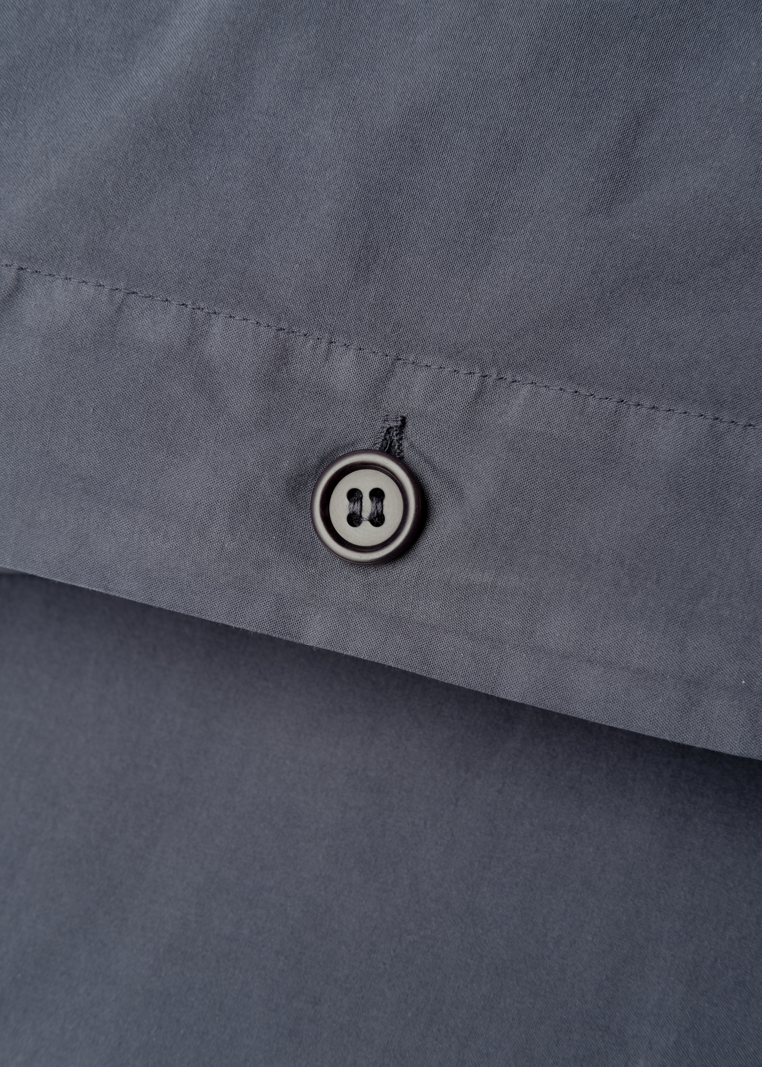 Bed Set - Plain - 140 X 200 + 60 X 70 - Navy