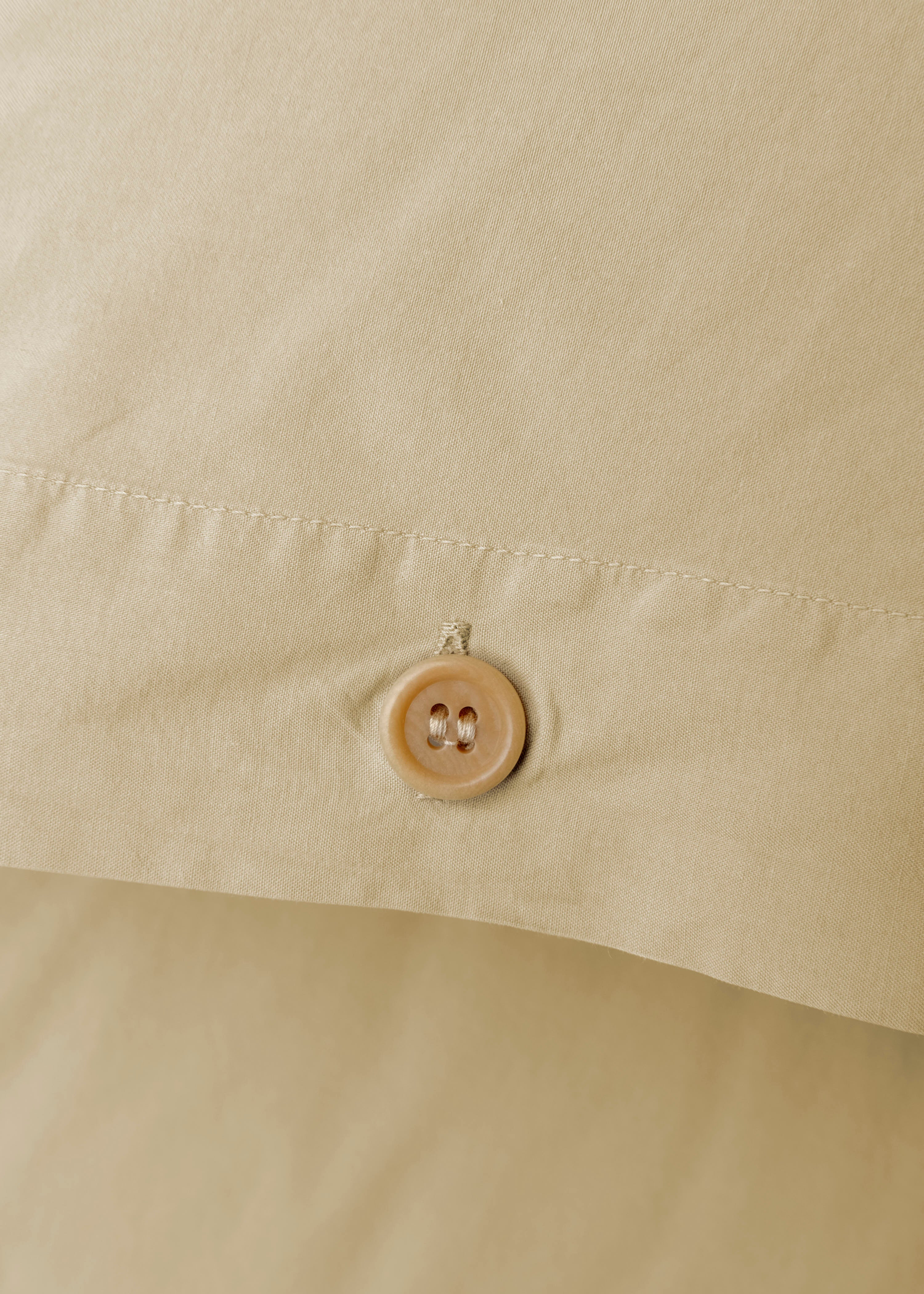 Bed Set - Plain - 140 X 200 + 60 X 70 - Sand