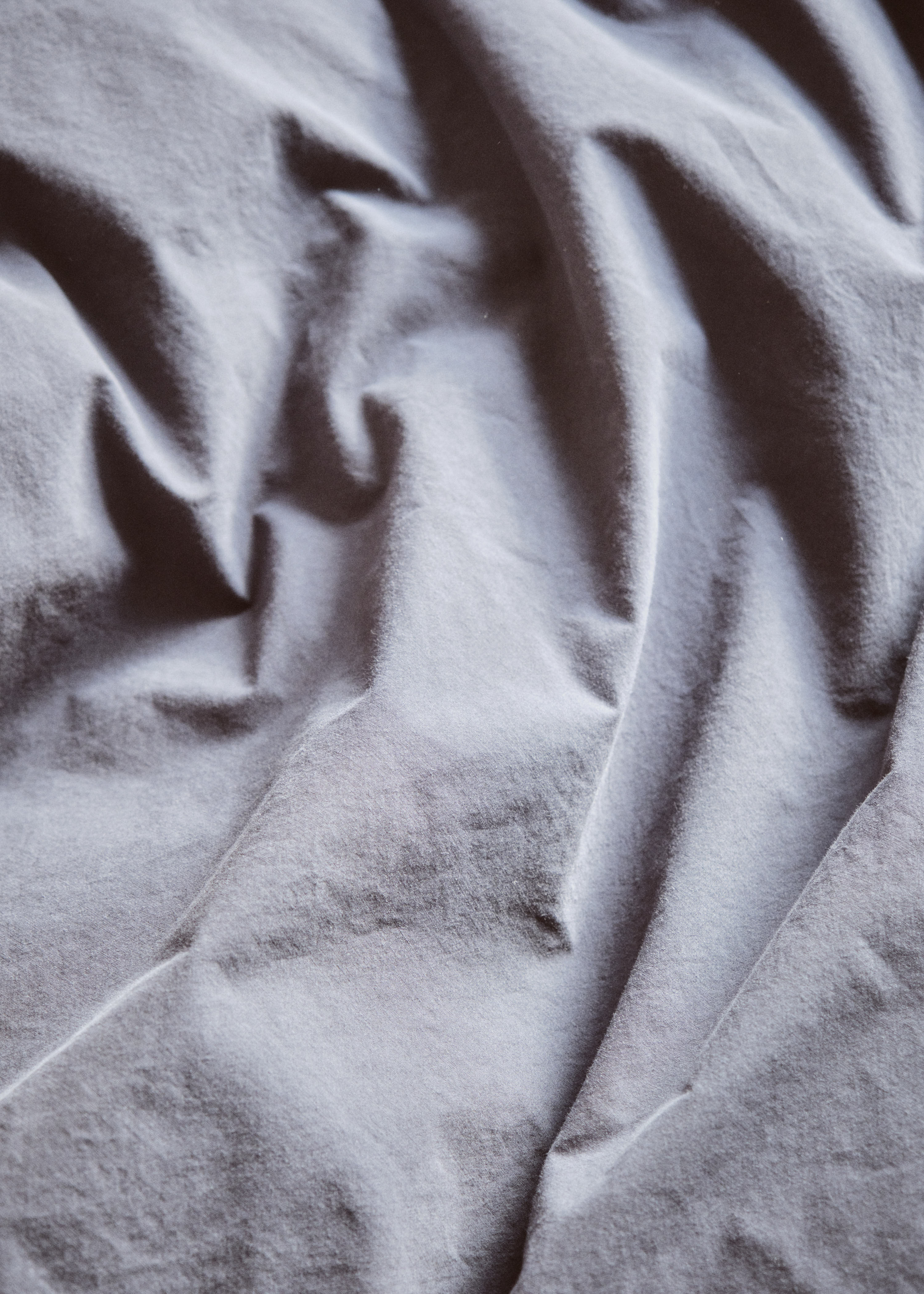 Bed Set - Plain - 140 X 220 + 60 X 70 - Navy