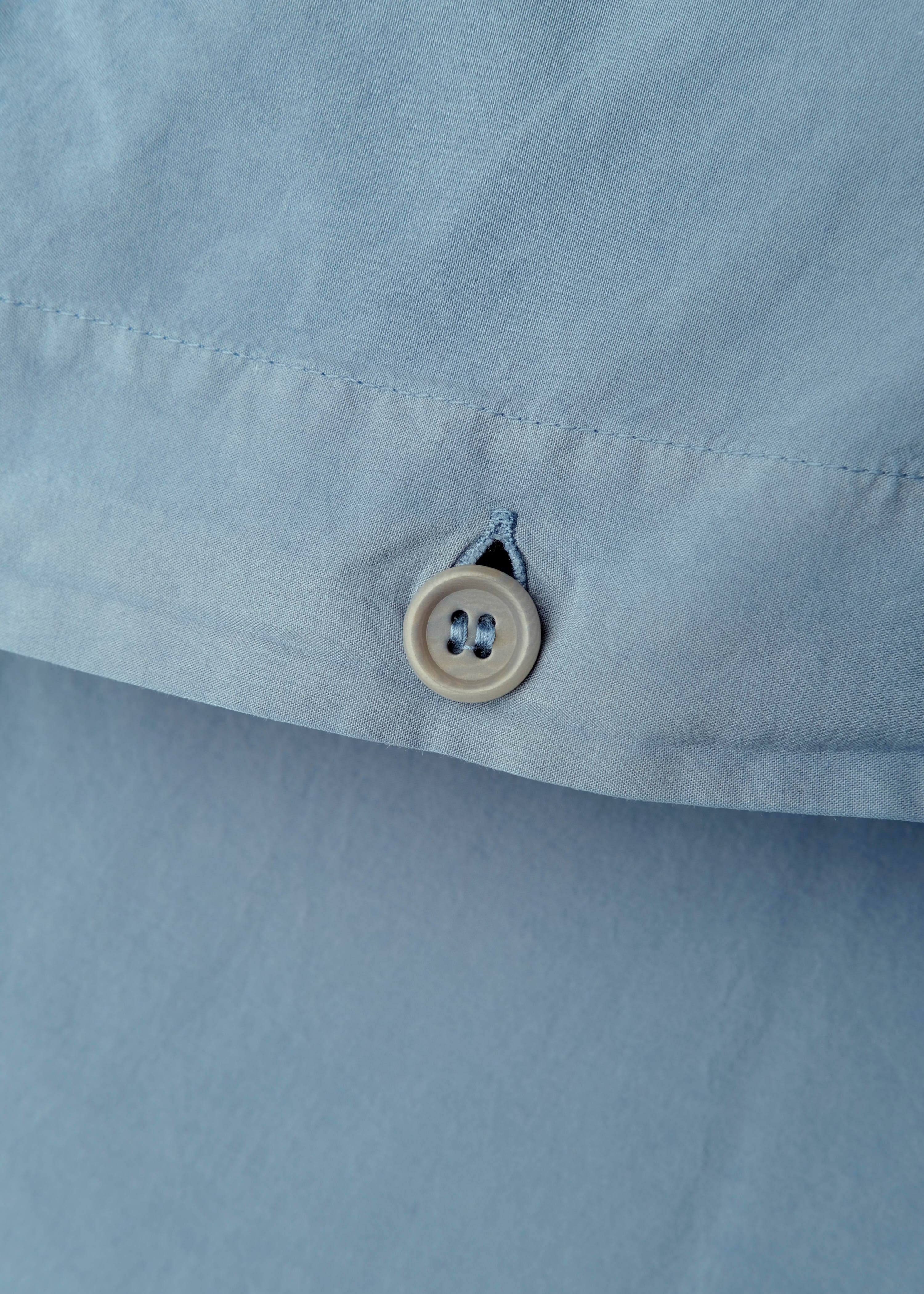 Bed Set - Plain - 140 X 220 + 80 X 80 - Light Blue