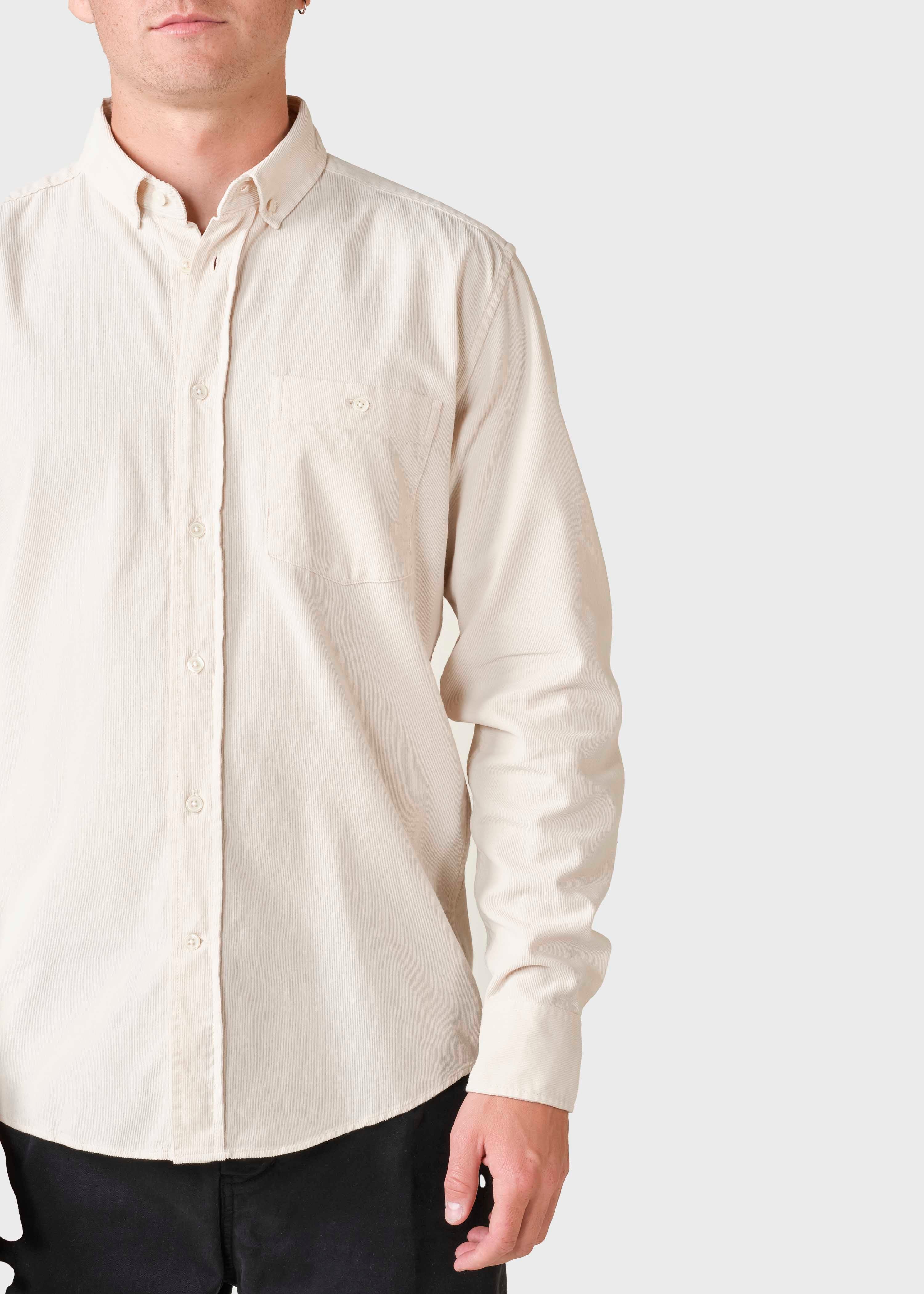 Benjamin Corduroy Shirt - Pastel Sand