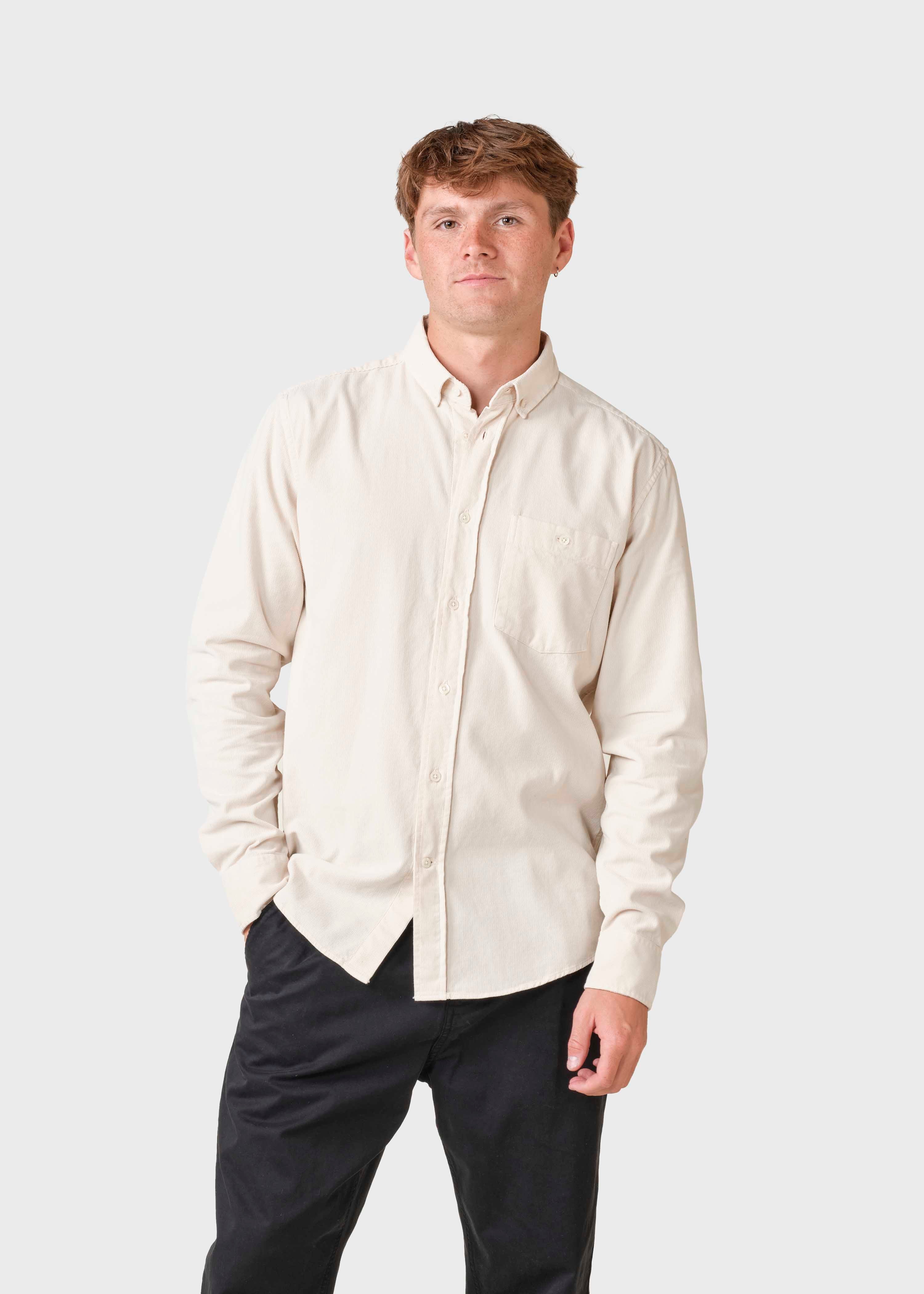 Benjamin Corduroy Shirt - Pastel Sand