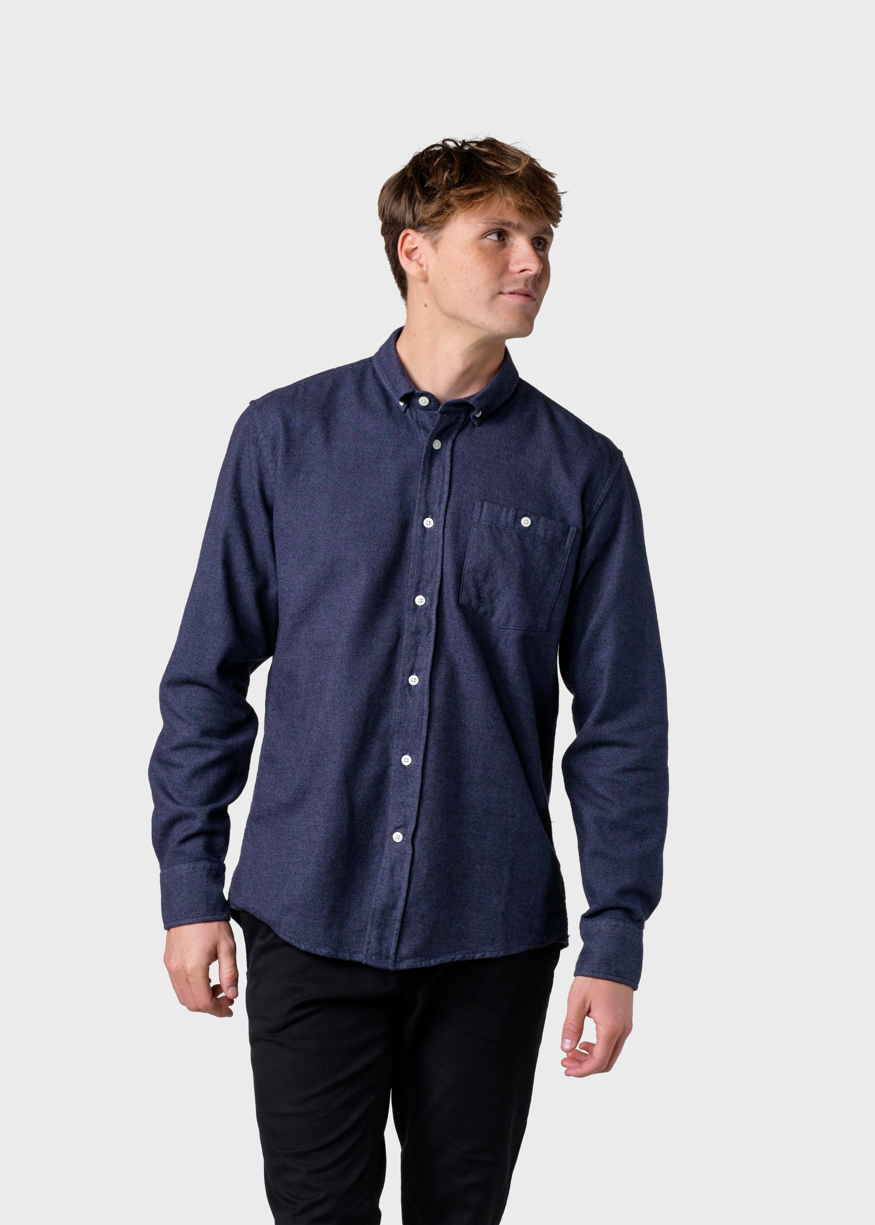 Benjamin Lumber Shirt - Navy