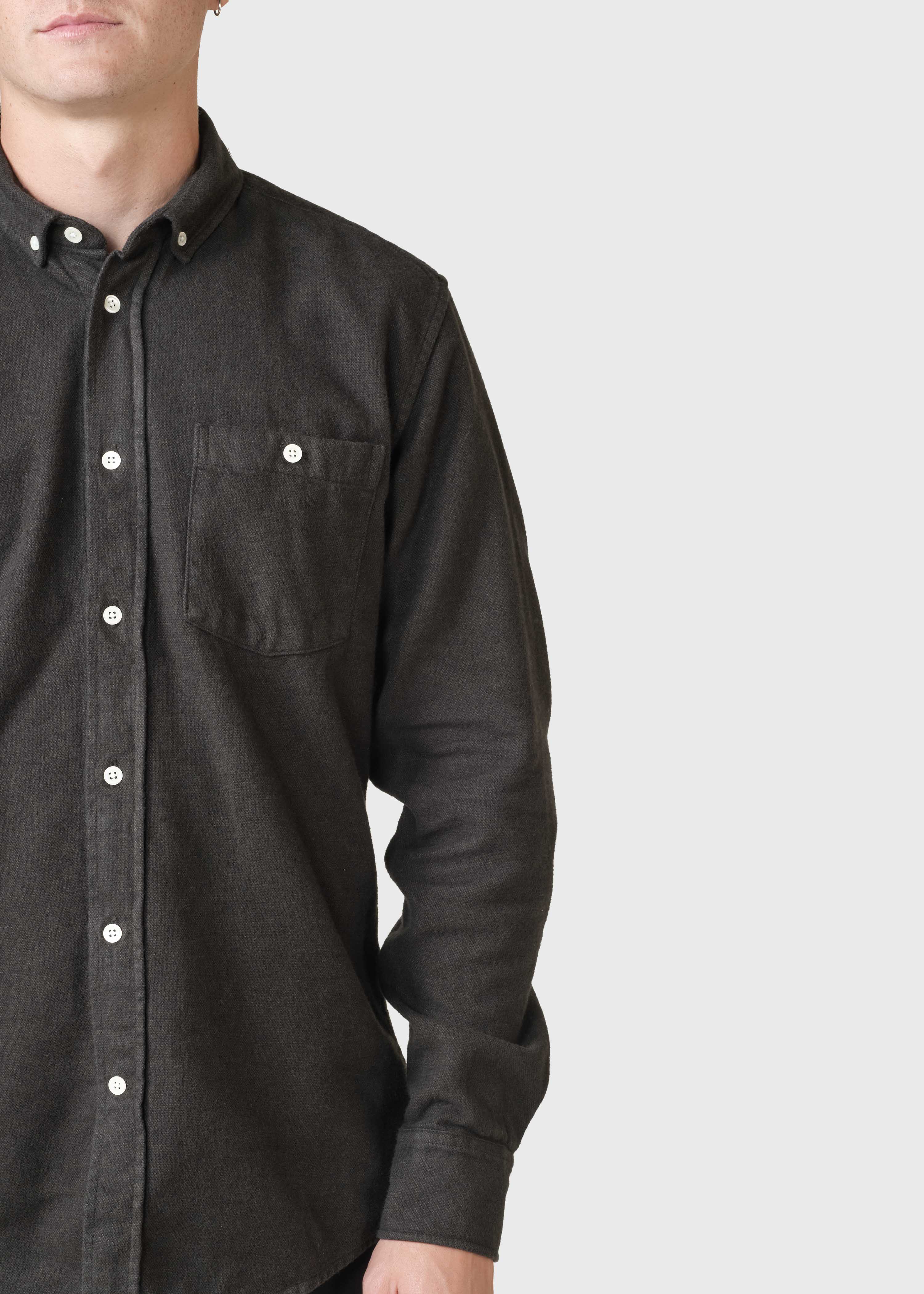 Benjamin Lumber Shirt - Olive Overdye