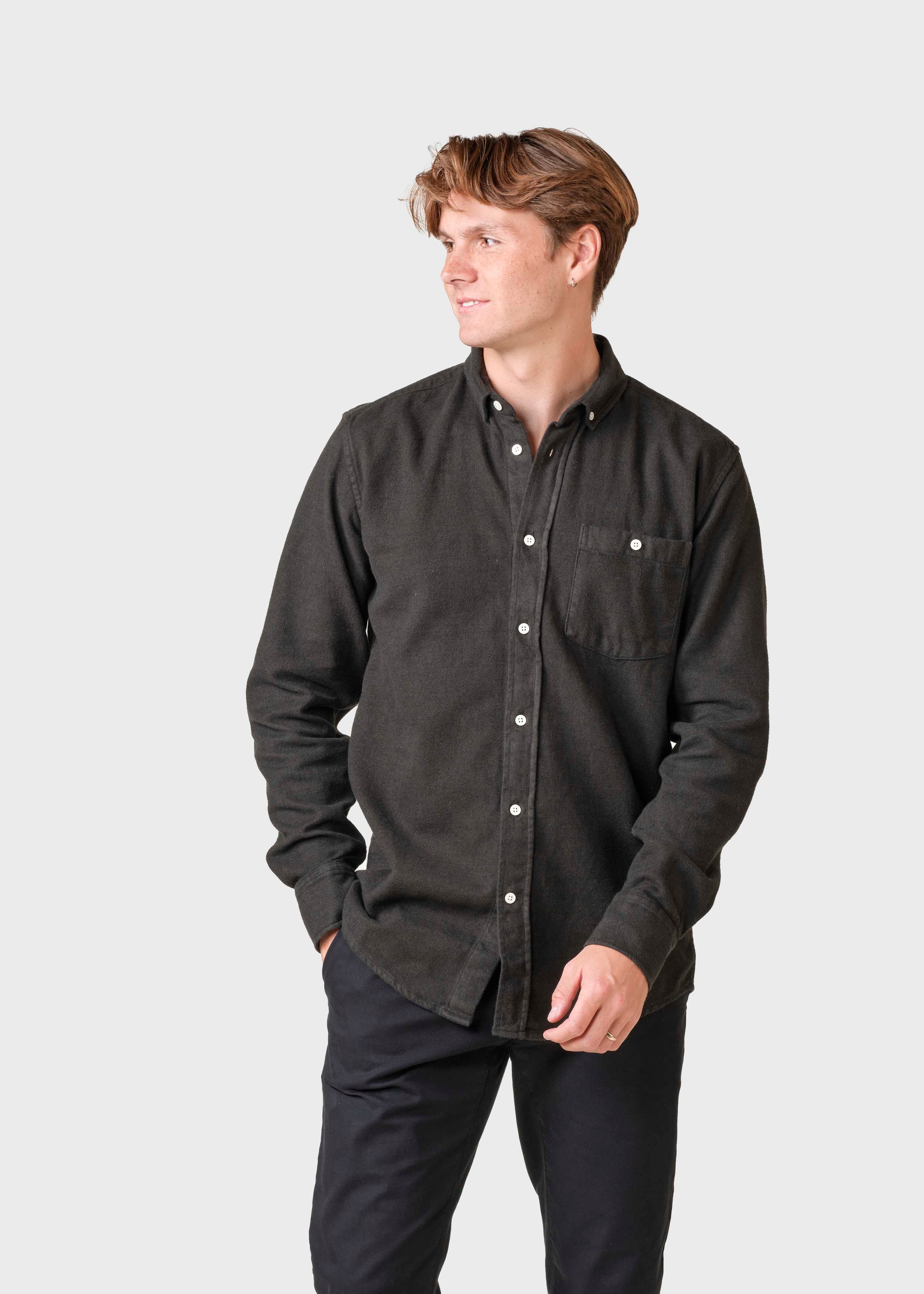 Benjamin Lumber Shirt - Olive Overdye