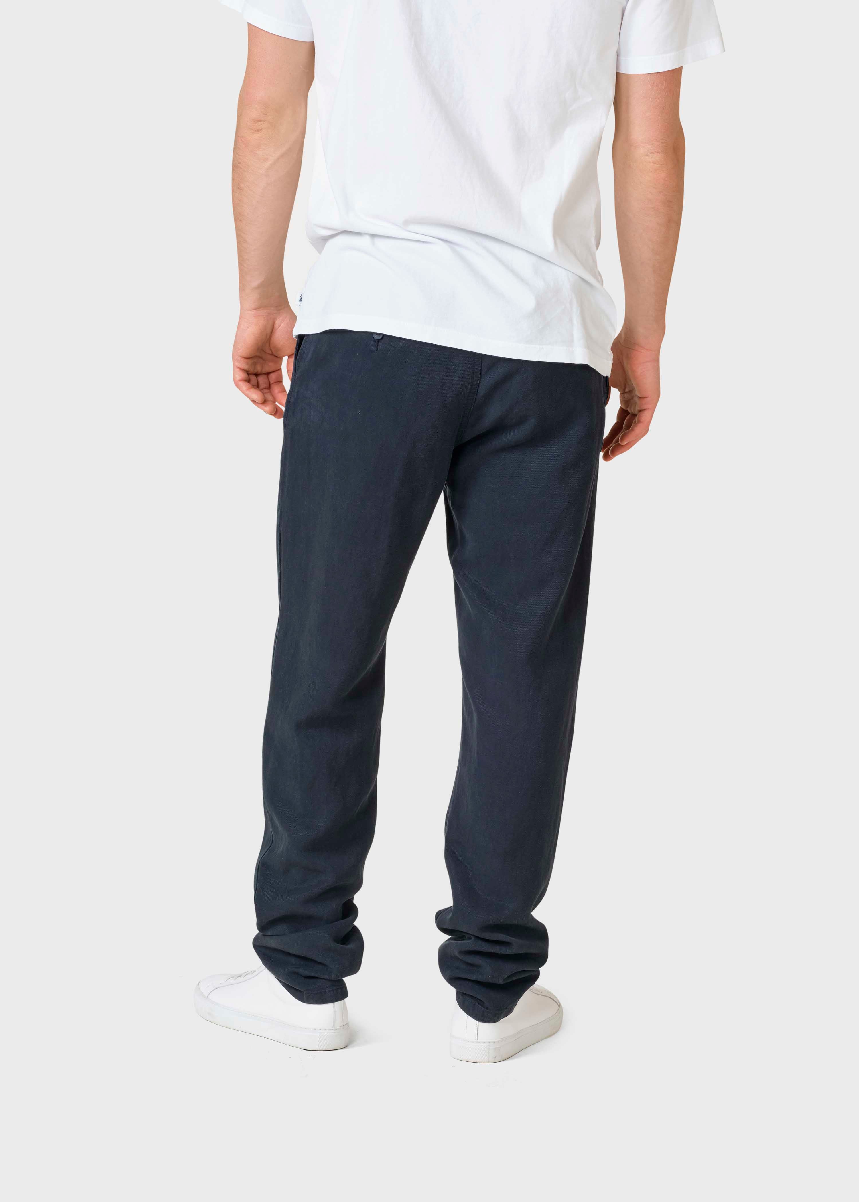 Birger Lyocell Pants - Navy