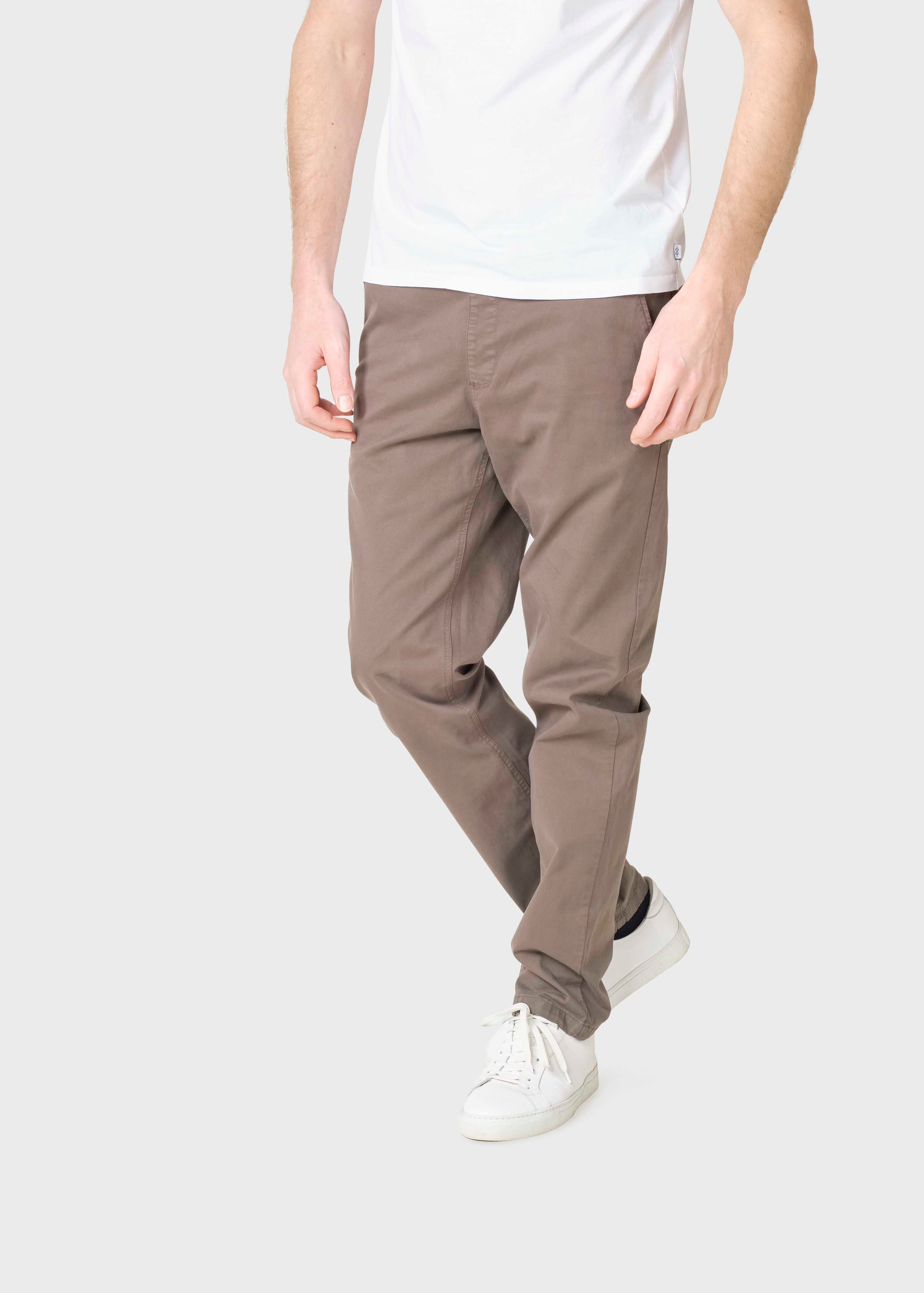 Birger Twill Pants - Taupe