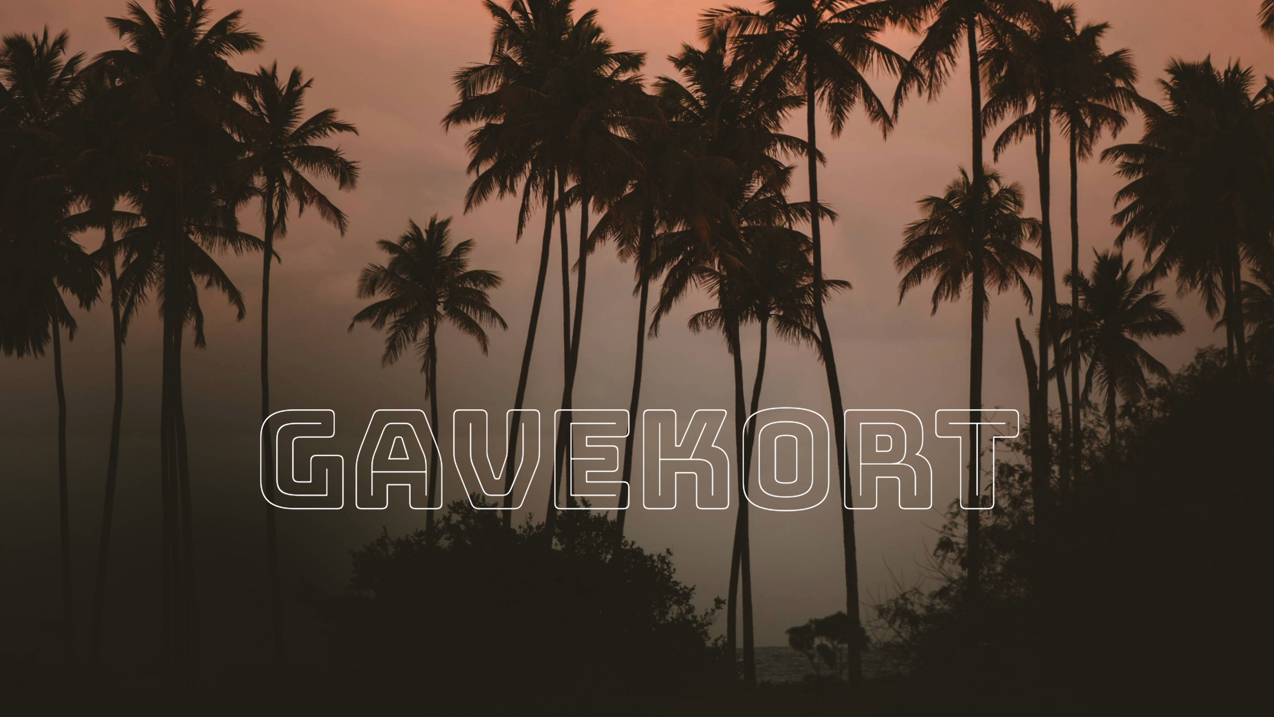 Frozen Palm Tree Gavekort