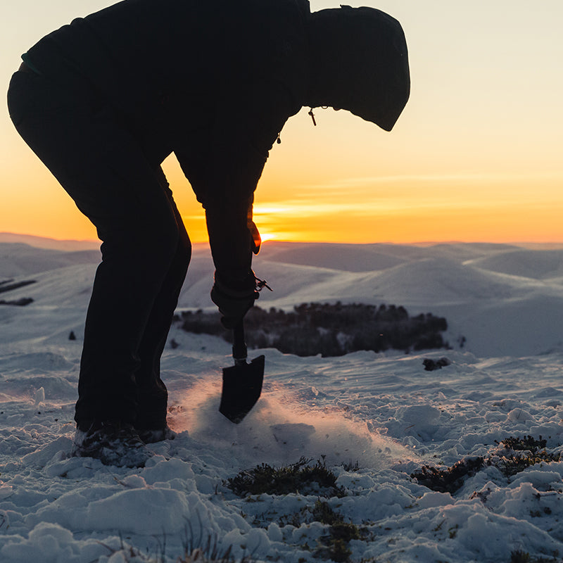 Highlander - Dobbelt Sammenfoldelig Skovl