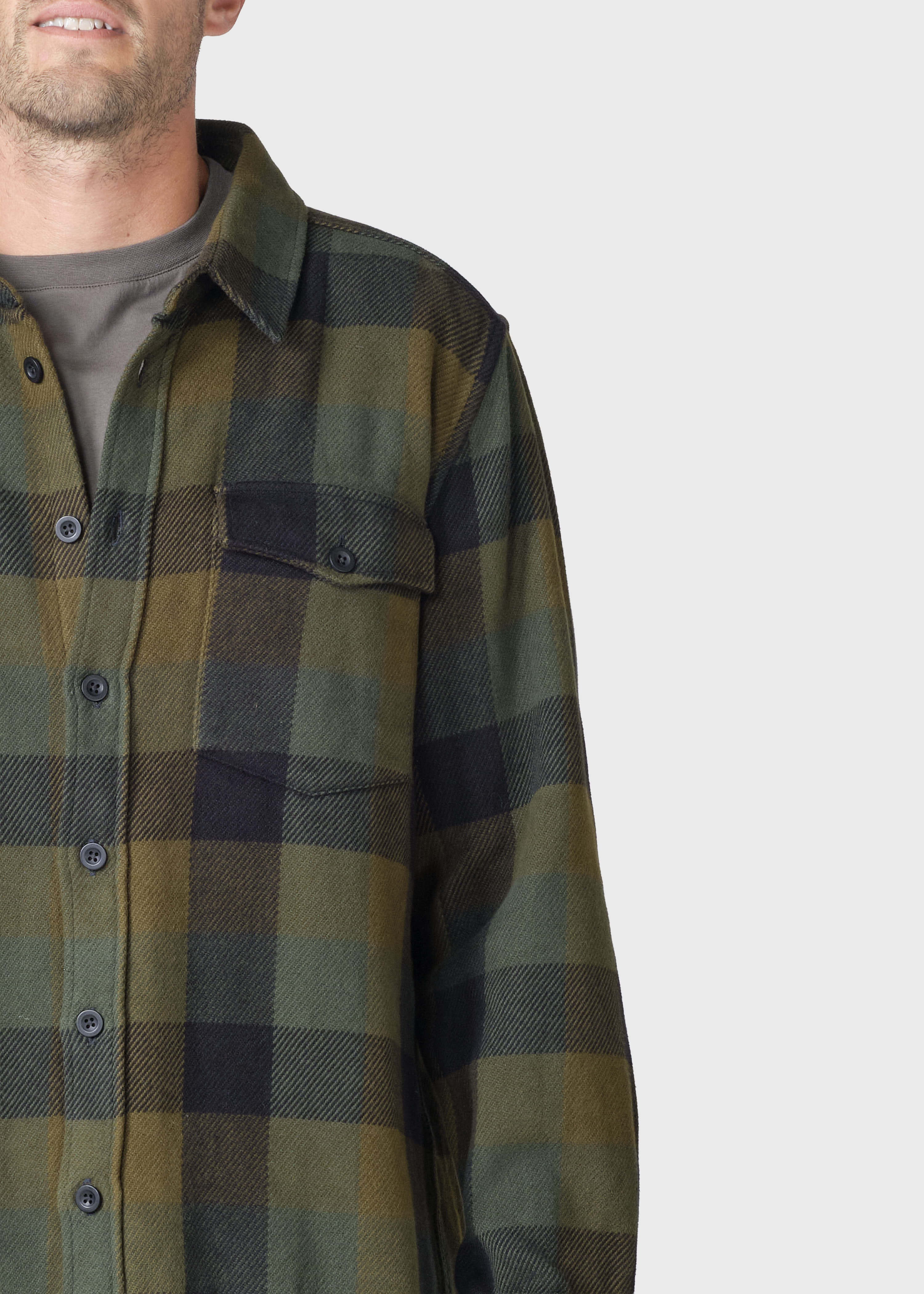 Casper Shirt - Olive Check