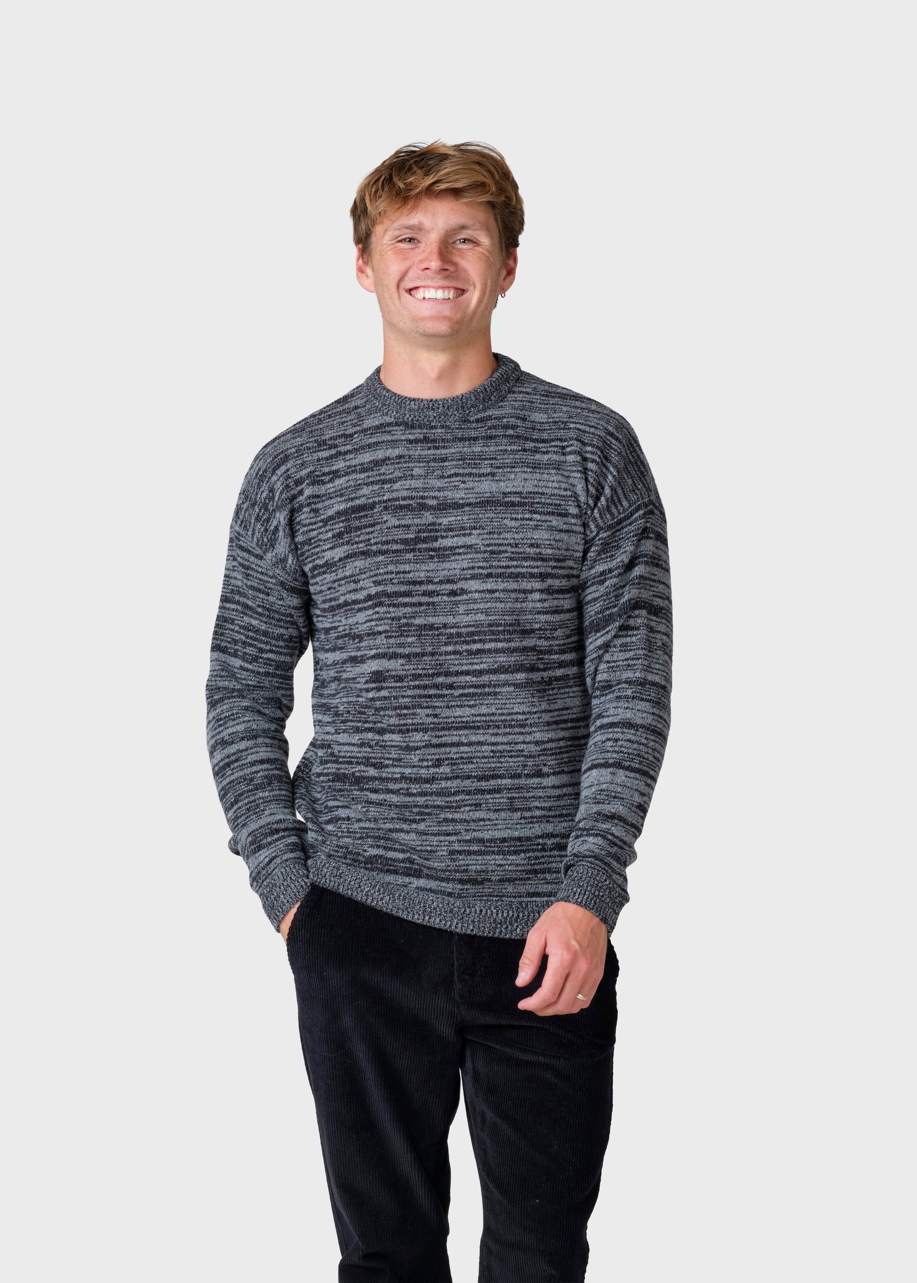 Cooper Knit - Black/light Grey