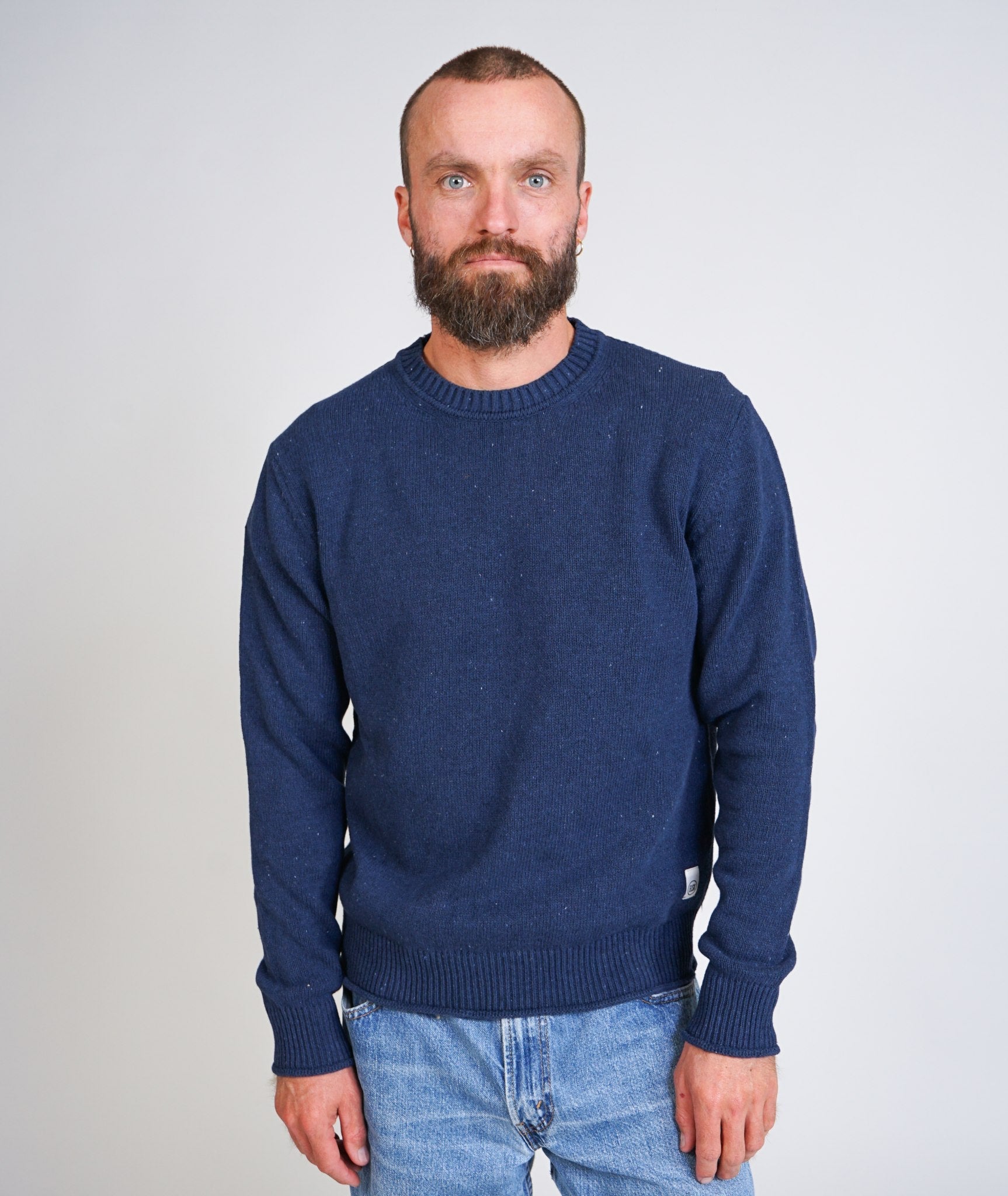 Recycled Denim Men'S Knit