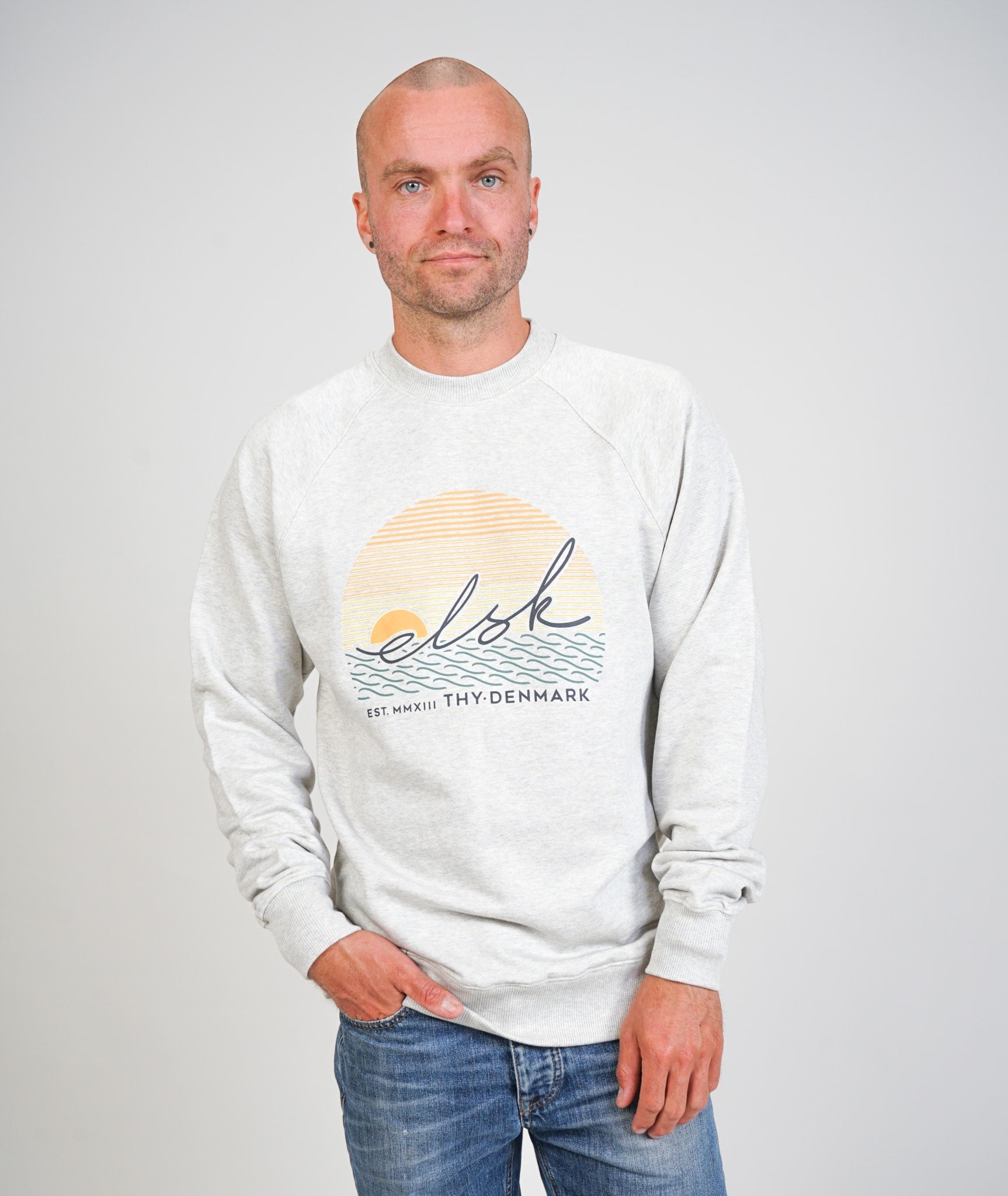 Sunsign Men'S Tværs Crewneck