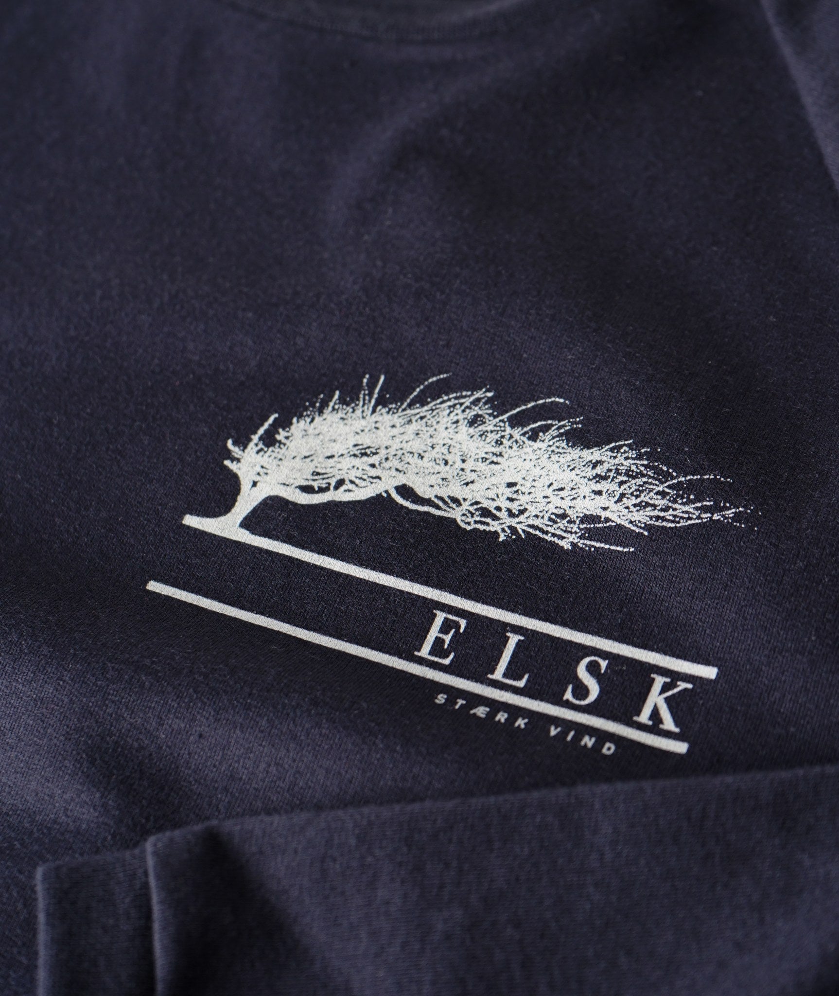 Stærk Vind Ch Men'S Lightweight Crewneck