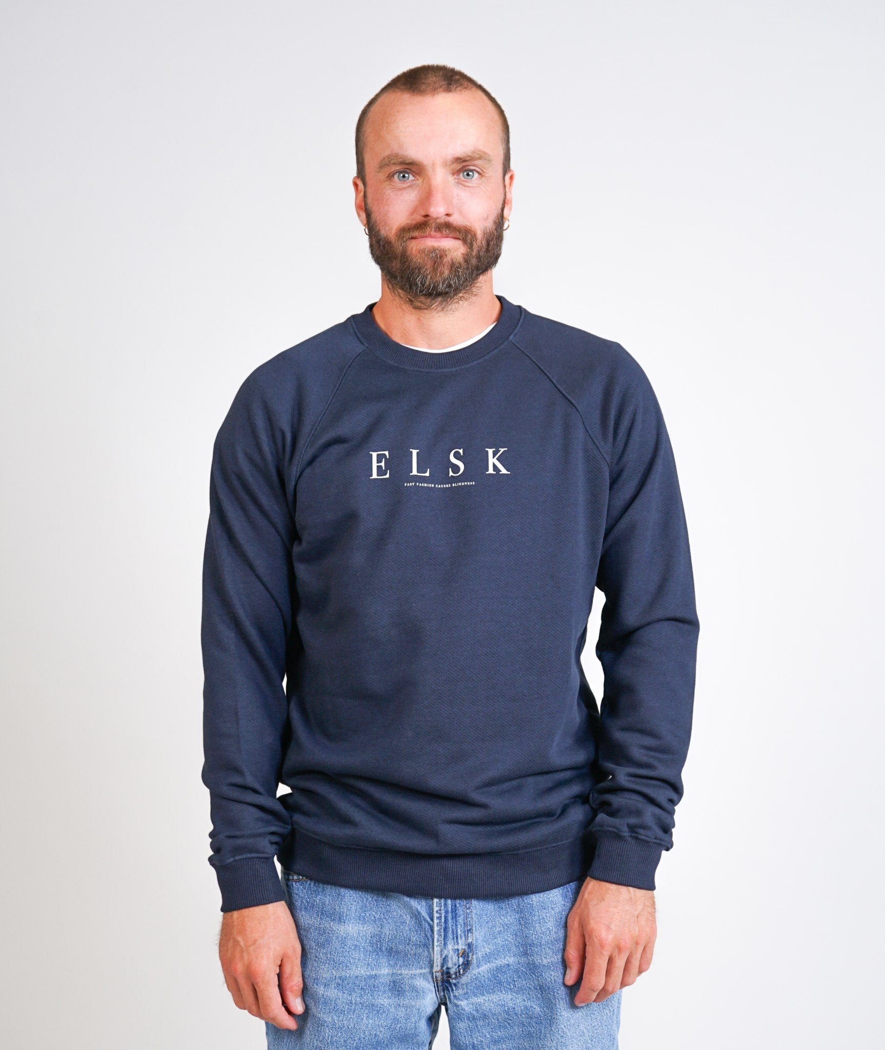 Pure Men'S Tværs Crewneck