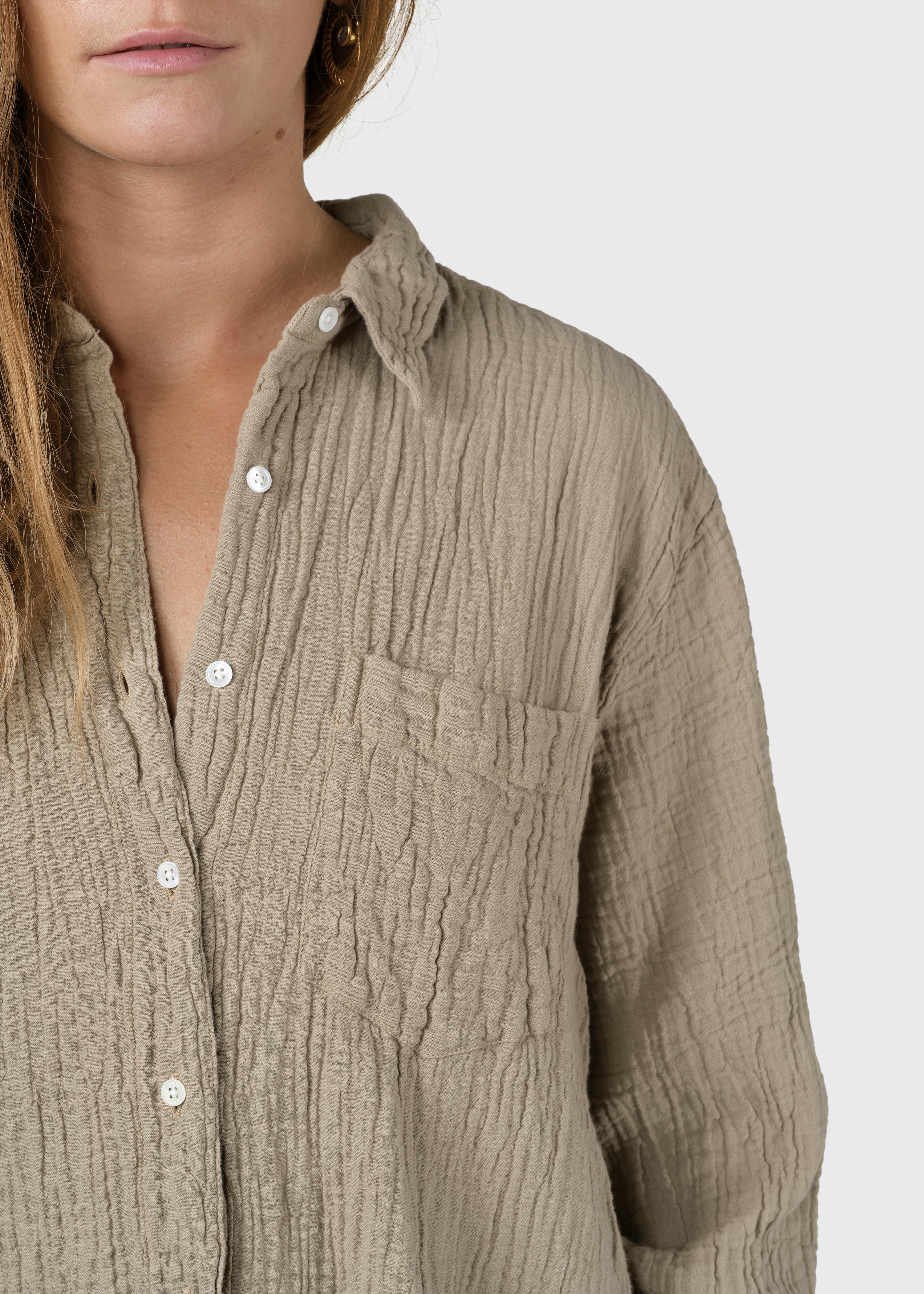 Dahlia Shirt - Sand