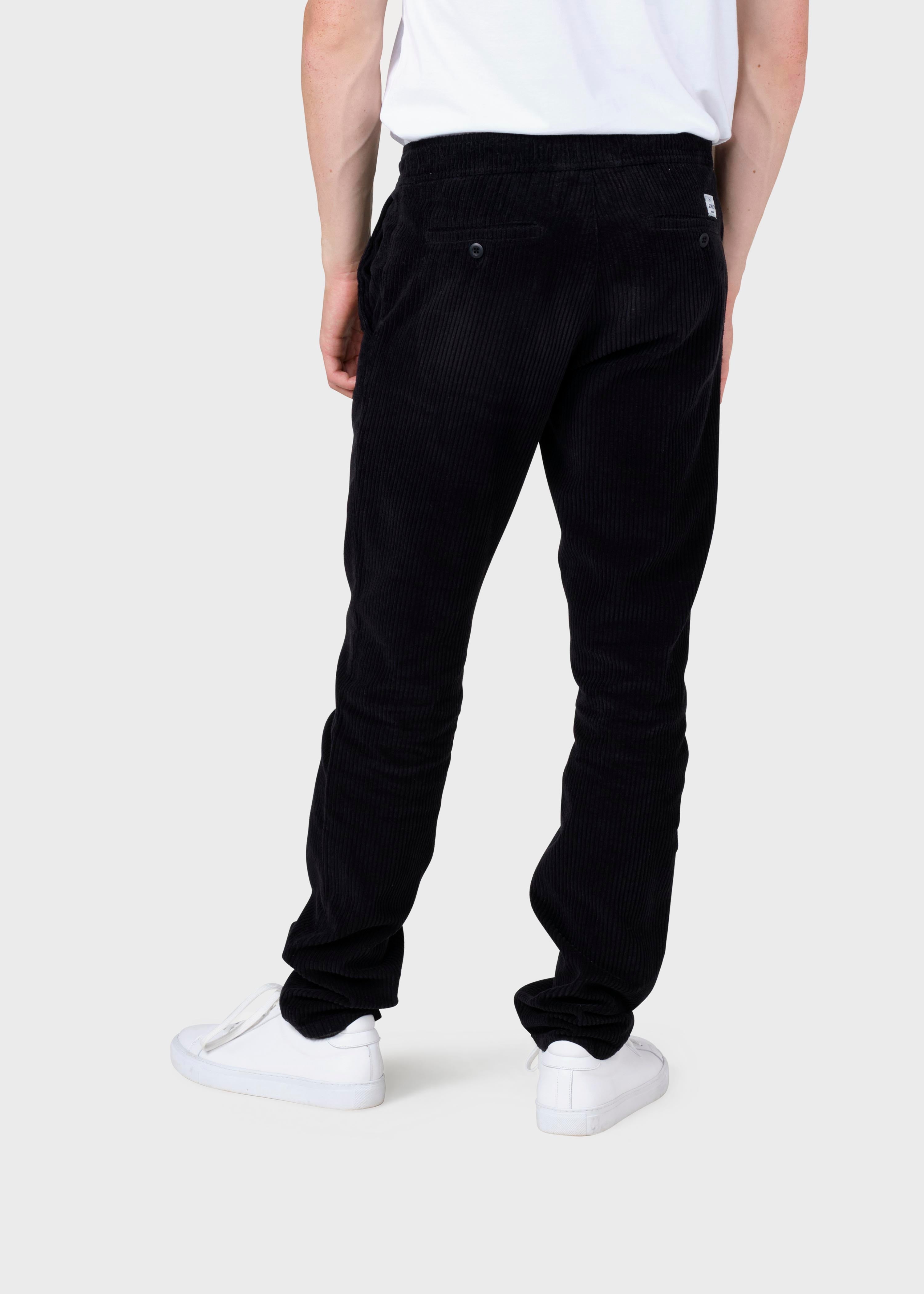 Elliot Jumbo Corduroy Chino - Black