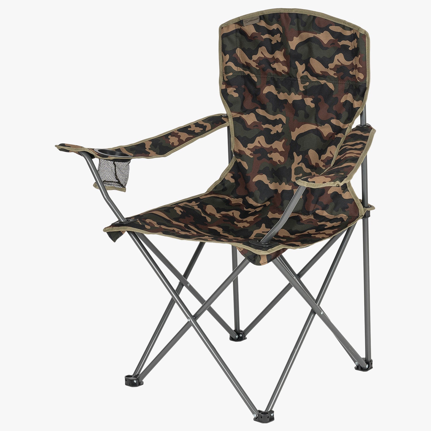 Highlander - Stirling Camping Stol, 2 Pakker, Camo